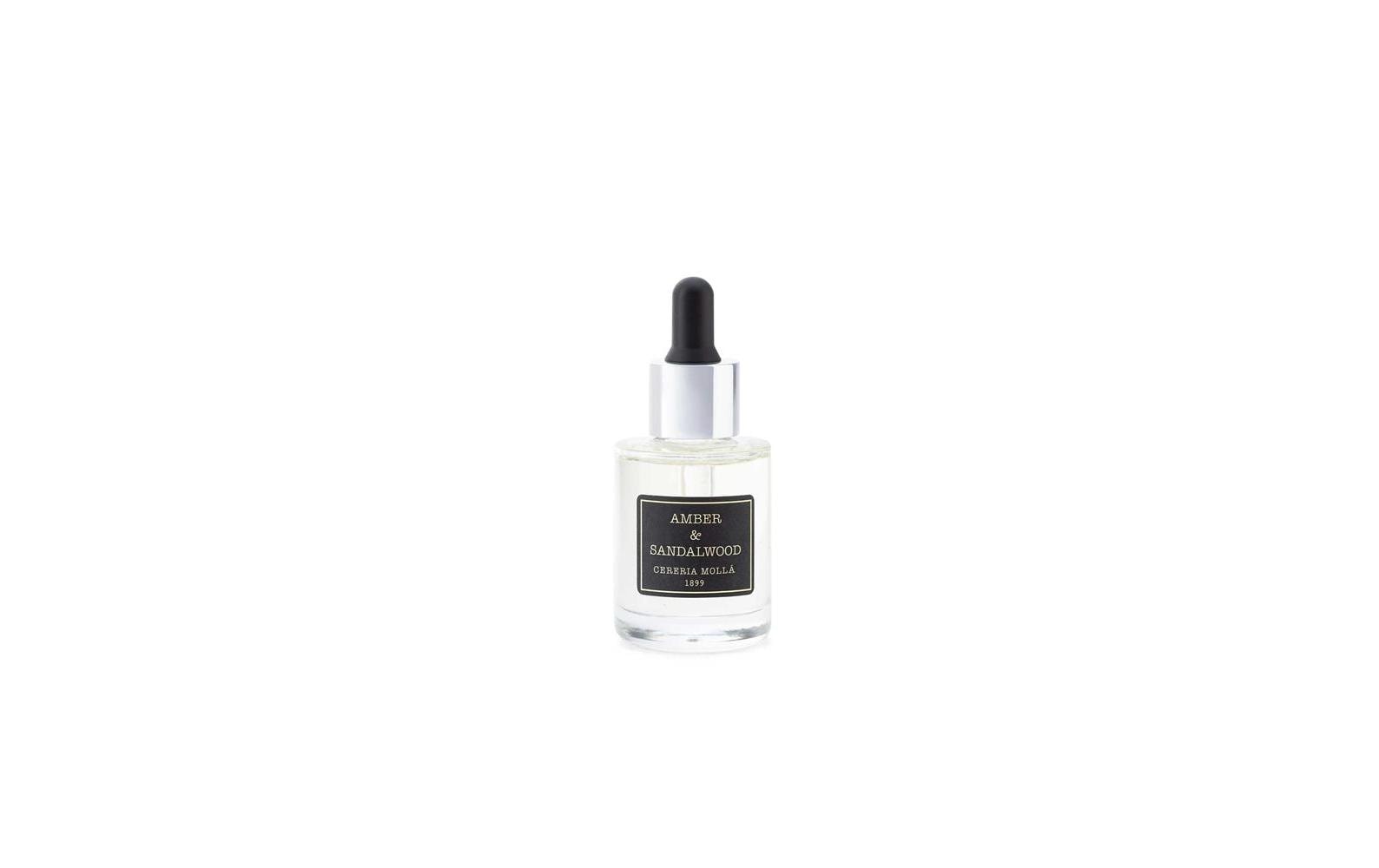 Cerería mollá Amber & Sandelholz – Duftöl, 30 ml, für Keramikbrenner und elektrische Diffusoren