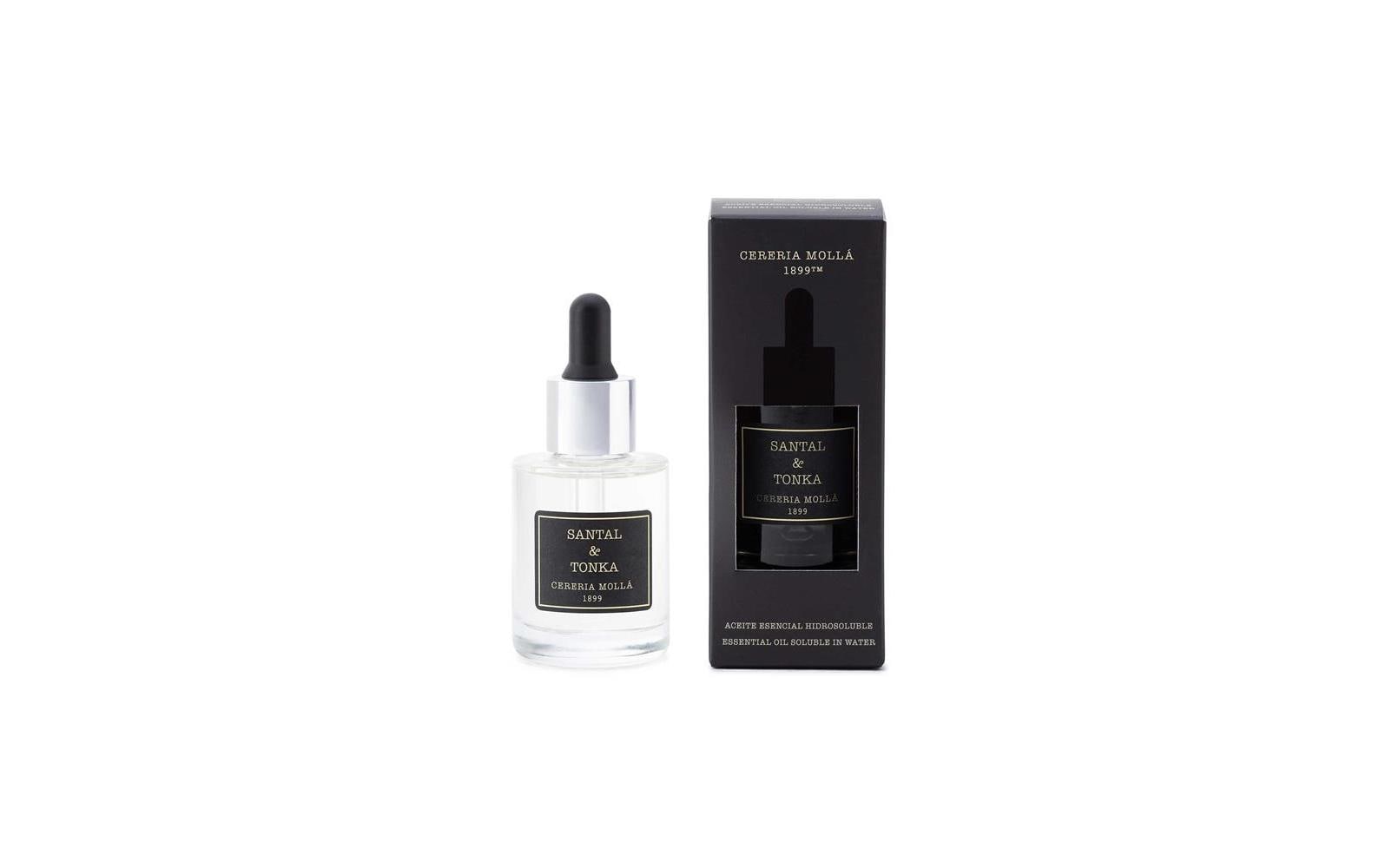 Cerería mollá Sandelholz & Tonka – Duftöl, 30 ml, für Keramikbrenner und elektrische Diffusoren