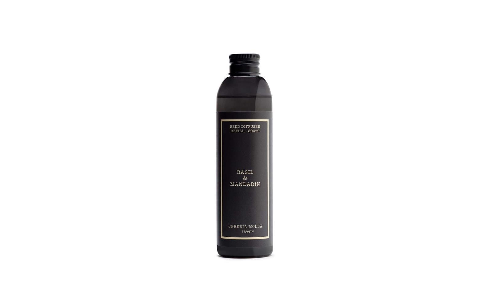 Cerería mollá Nachfüllung für Duftstäbchen, Basilikum & Mandarine, 200 ml