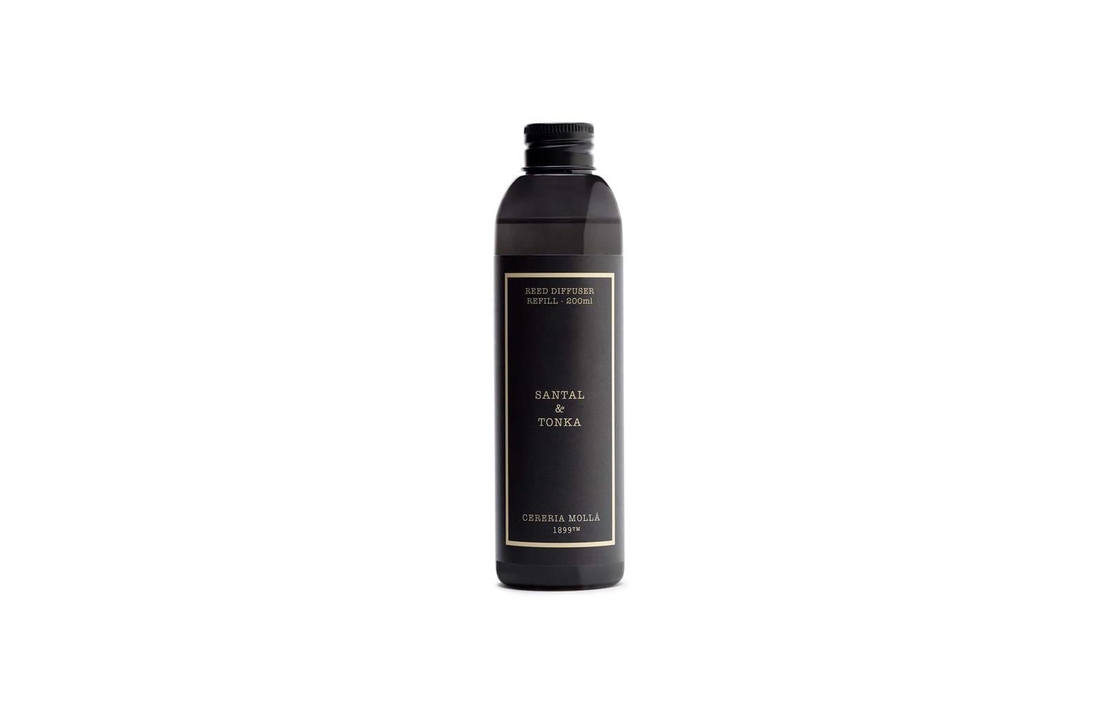 Cerería mollá Nachfüllung für Duftstäbchen, Santal & Tonka, 200 ml