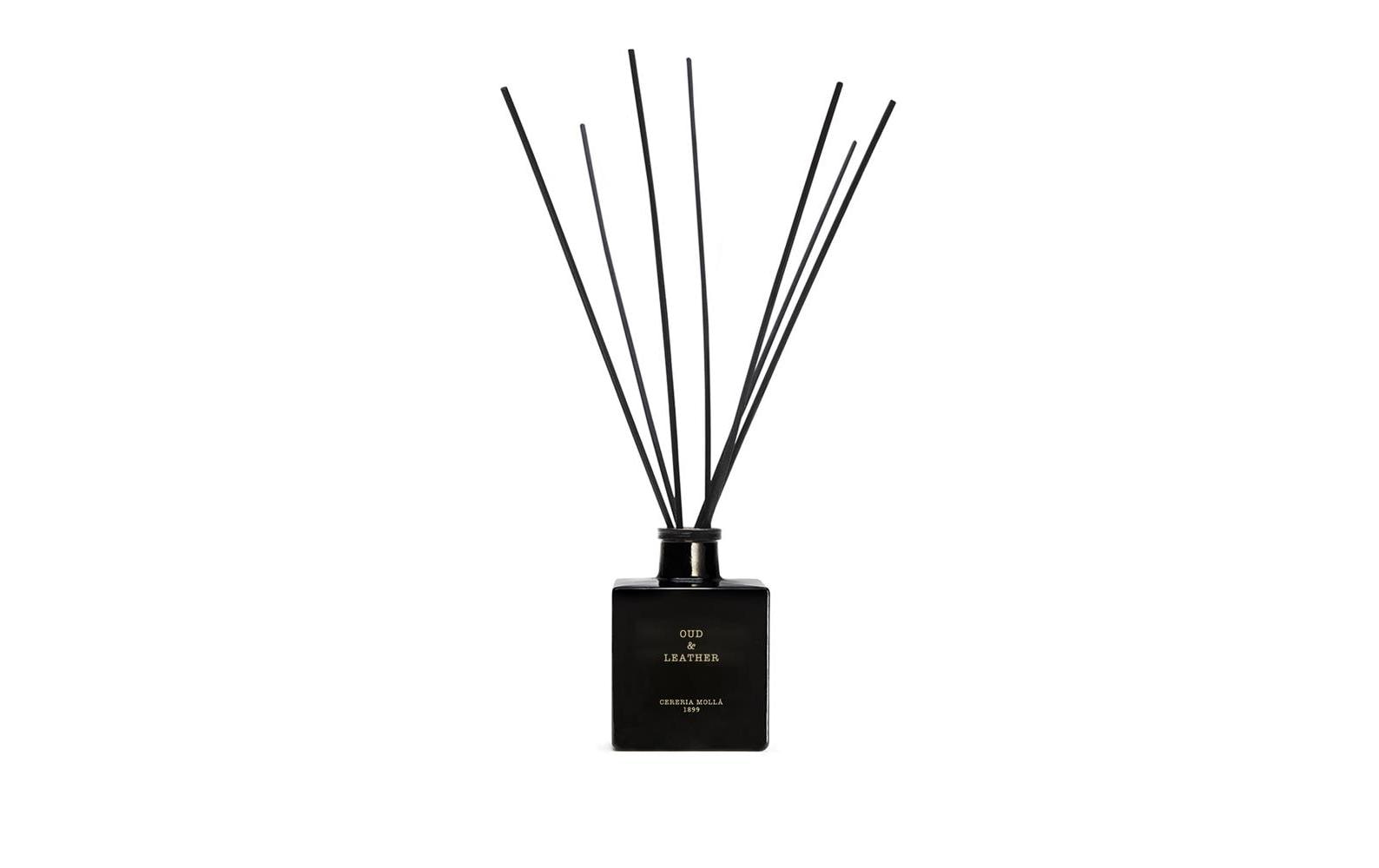 Cerería mollá Oud & Leather – Duftstäbchen, 250 ml