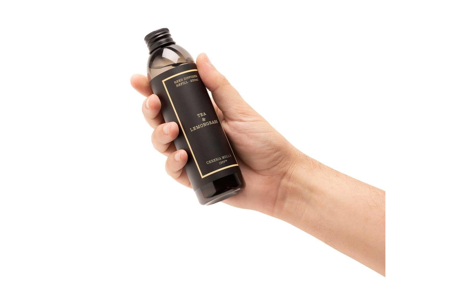 Cerería mollá Nachfüllung für Duftstäbchen, Tea & Lemongrass, 200 ml