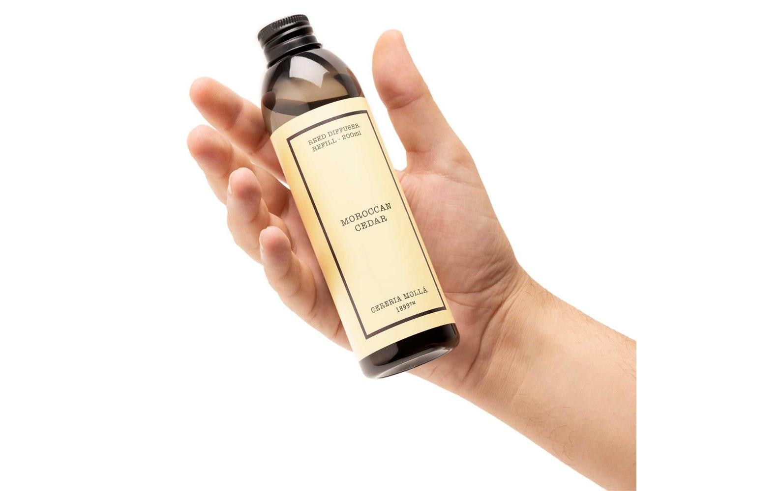 Cerería mollá Nachfüllung für Duftstäbchen, Moroccan Cedar, 200 ml