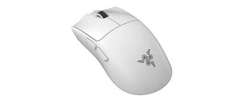 Razer Viper V4 Pro – Gaming-Maus – Kabellos (2,4 GHz), 50000 DPI, Rechts, Weiss
