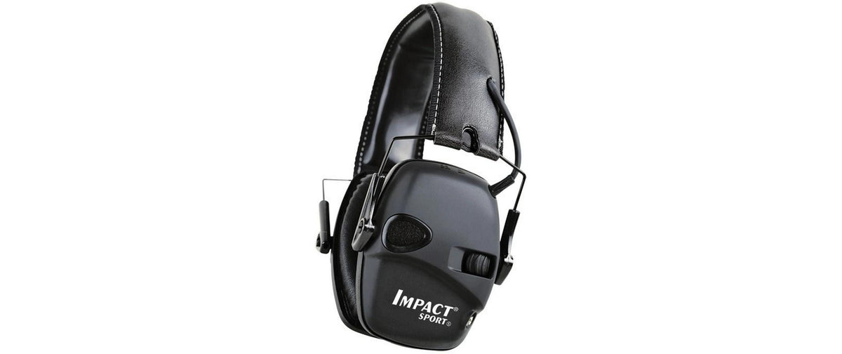 Howard Leight Impact Sport 1034490 Kapselgehörschutz – aktiv – schwarz