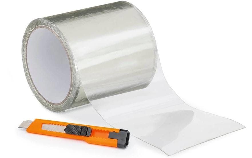 Easymaxx Reparaturband – 100 mm × 3 m, transparent, PET/PVC, wasserfest