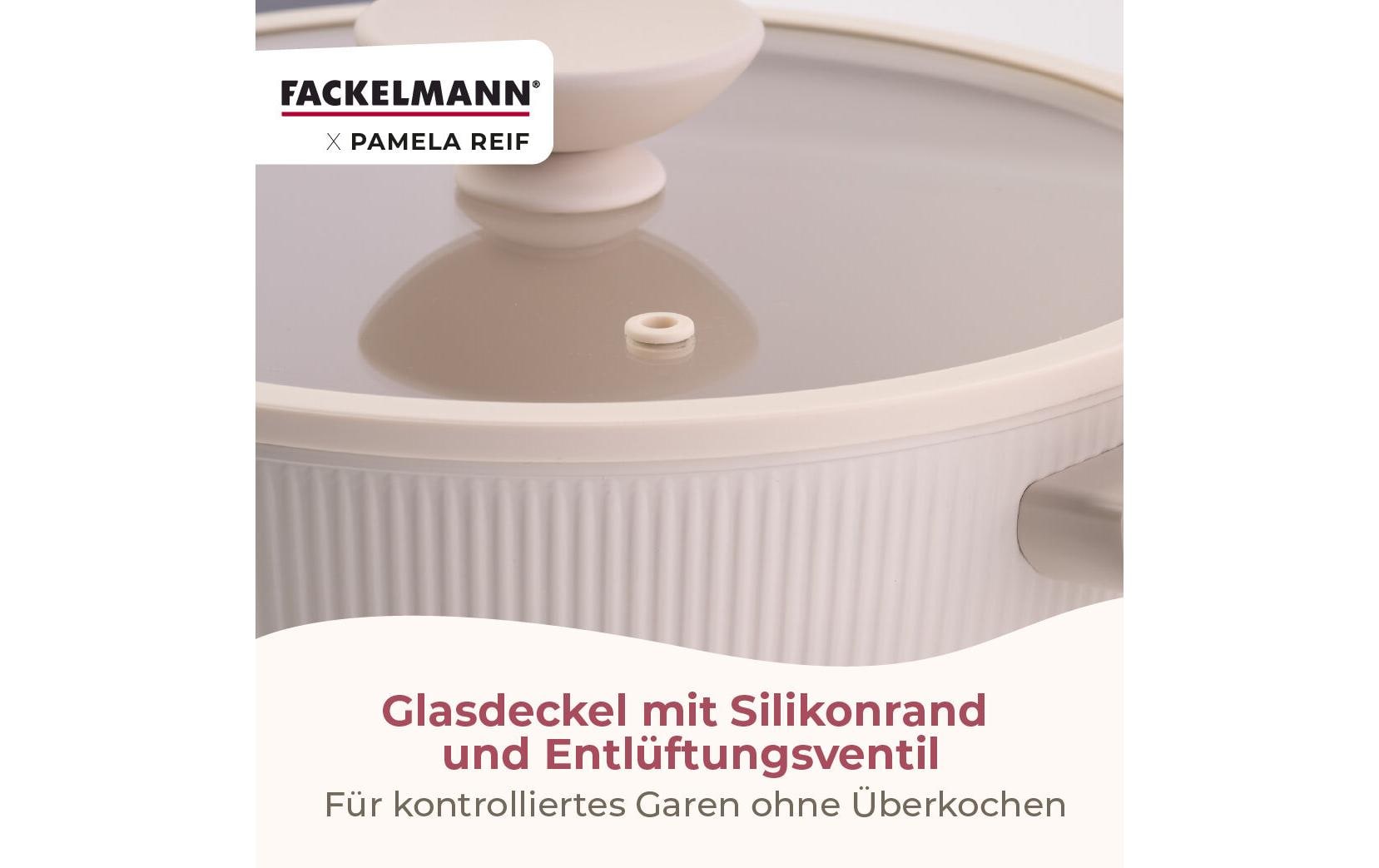 Fackelmann Kochtopf – 2,5 l, Ø 20 cm, Aluminium, für Induktion, Gas, Glaskeramik und mehr