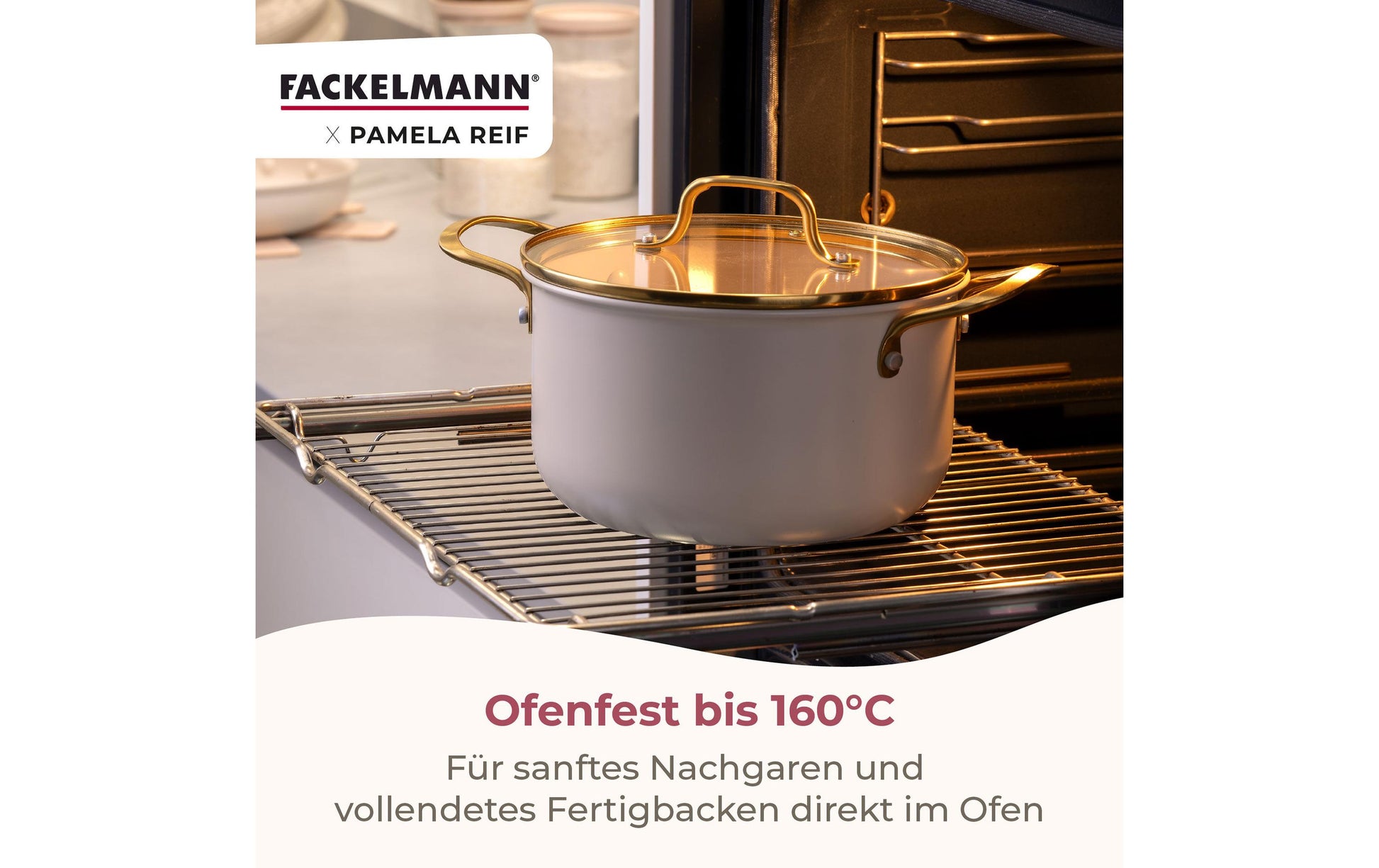 Fackelmann Kochtopf – 1,0 l, Edelstahl/Recycling-Aluminium, für Induktion, Gas, Glaskeramik u. a.