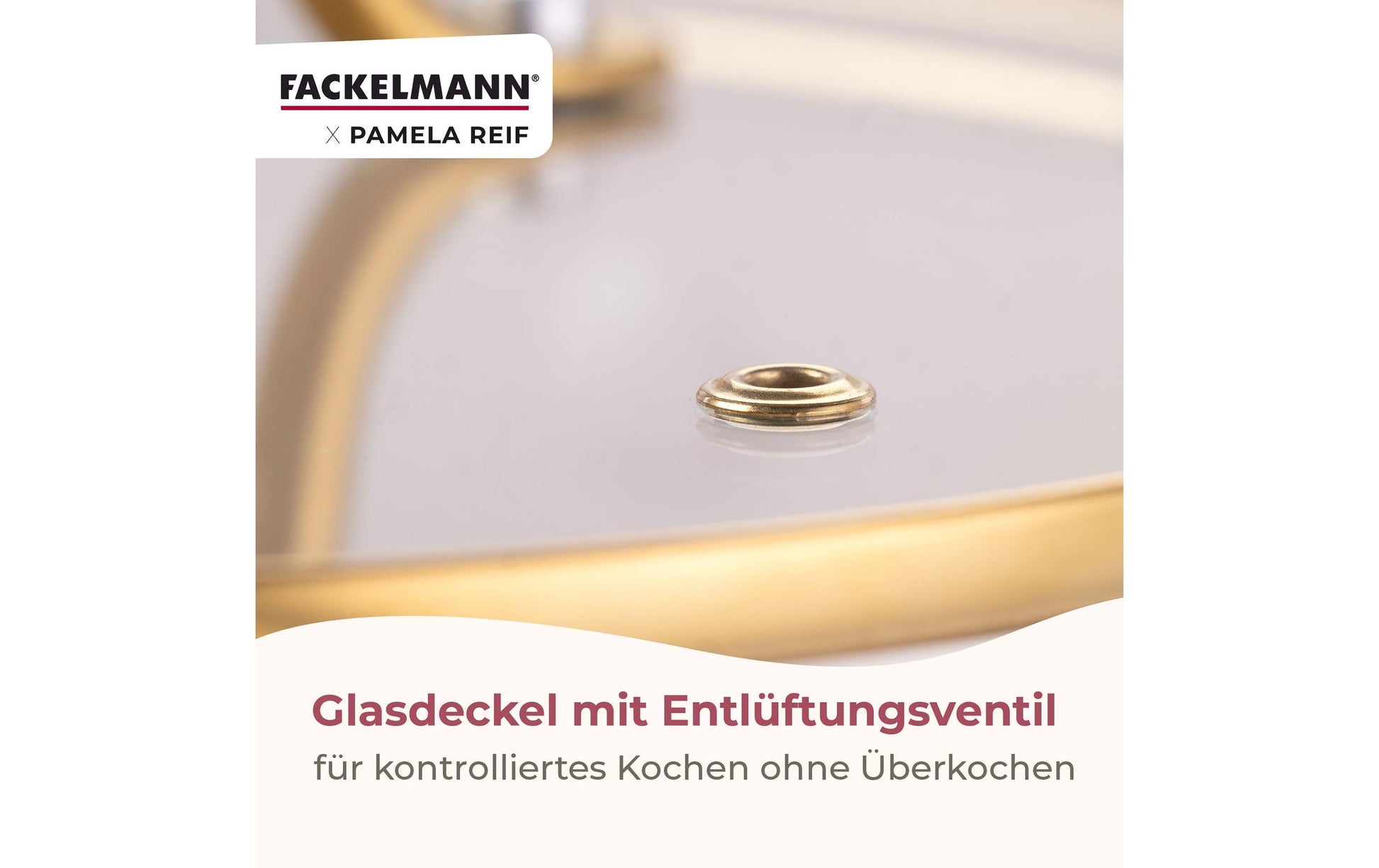 Fackelmann Kochtopf – 1 l, Aluminium, Keramikbeschichtung, für Induktion, Gas, Glaskeramik u. a.
