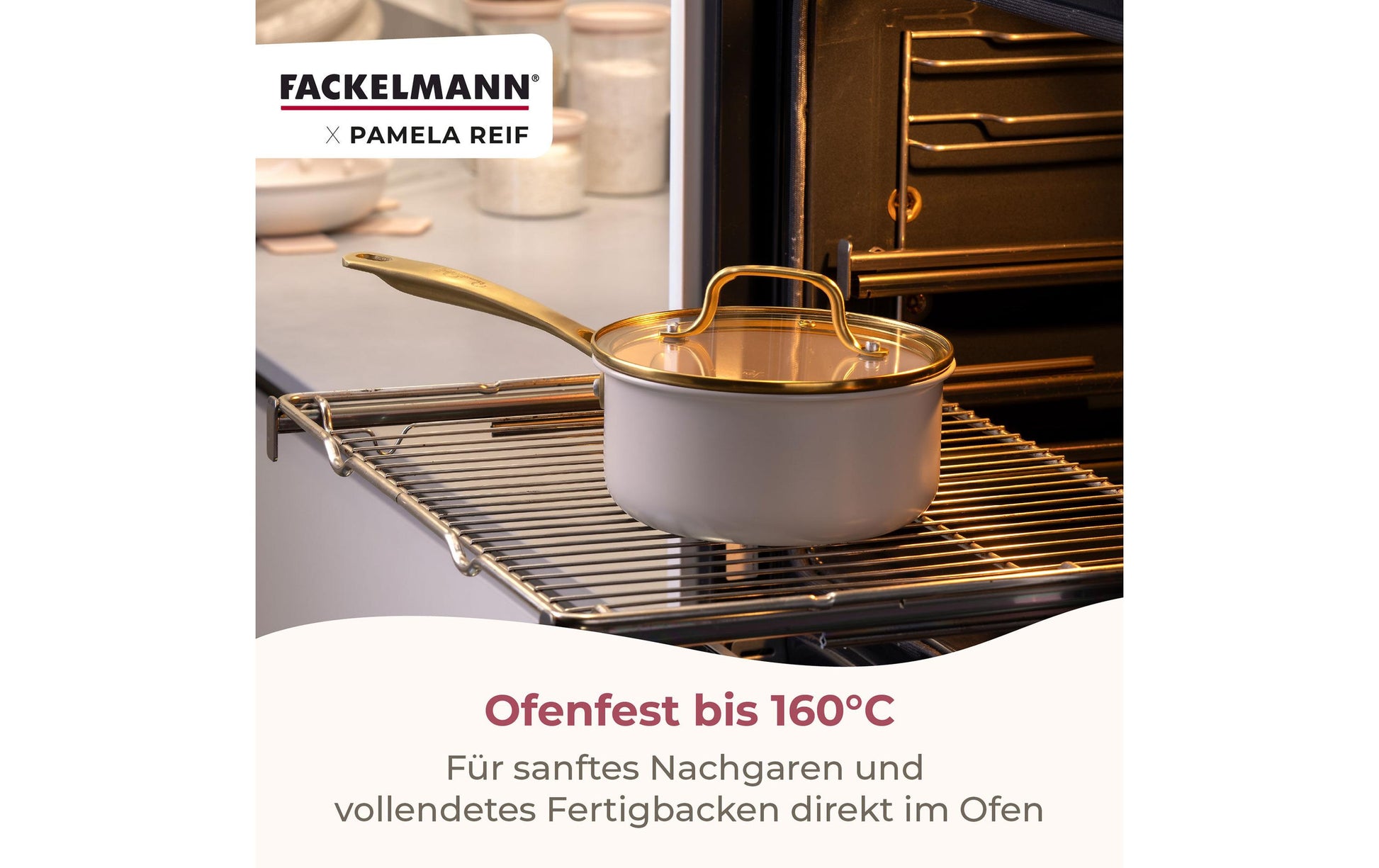 Fackelmann Kochtopf – 1,2 l, Ø 16 cm, Aluminium, für Induktion, Gas, Glaskeramik u. a.