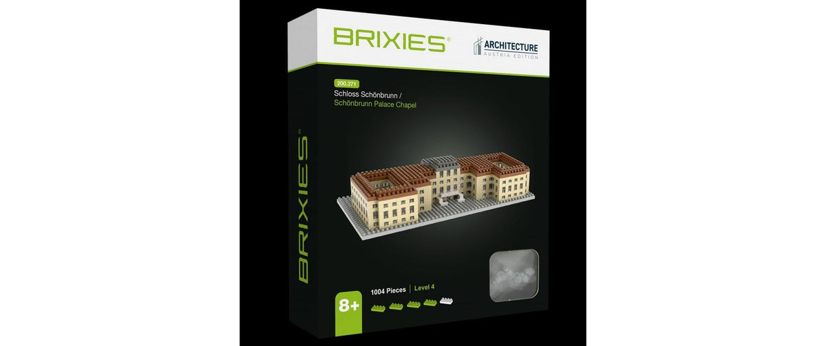 BRIXIES 3D-Puzzle Schloss Schönbrunn – 1004 Teile – Kunststoff – mehrfarbig – ab 8 Jahren