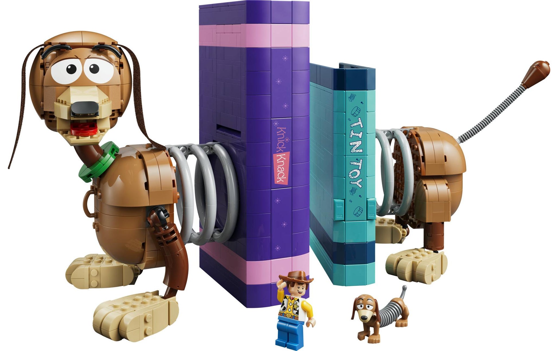LEGO Toy Story Slinky Buchstützen – 1311-teilig – 37,8×7,1×48 cm – ab 18 Jahren