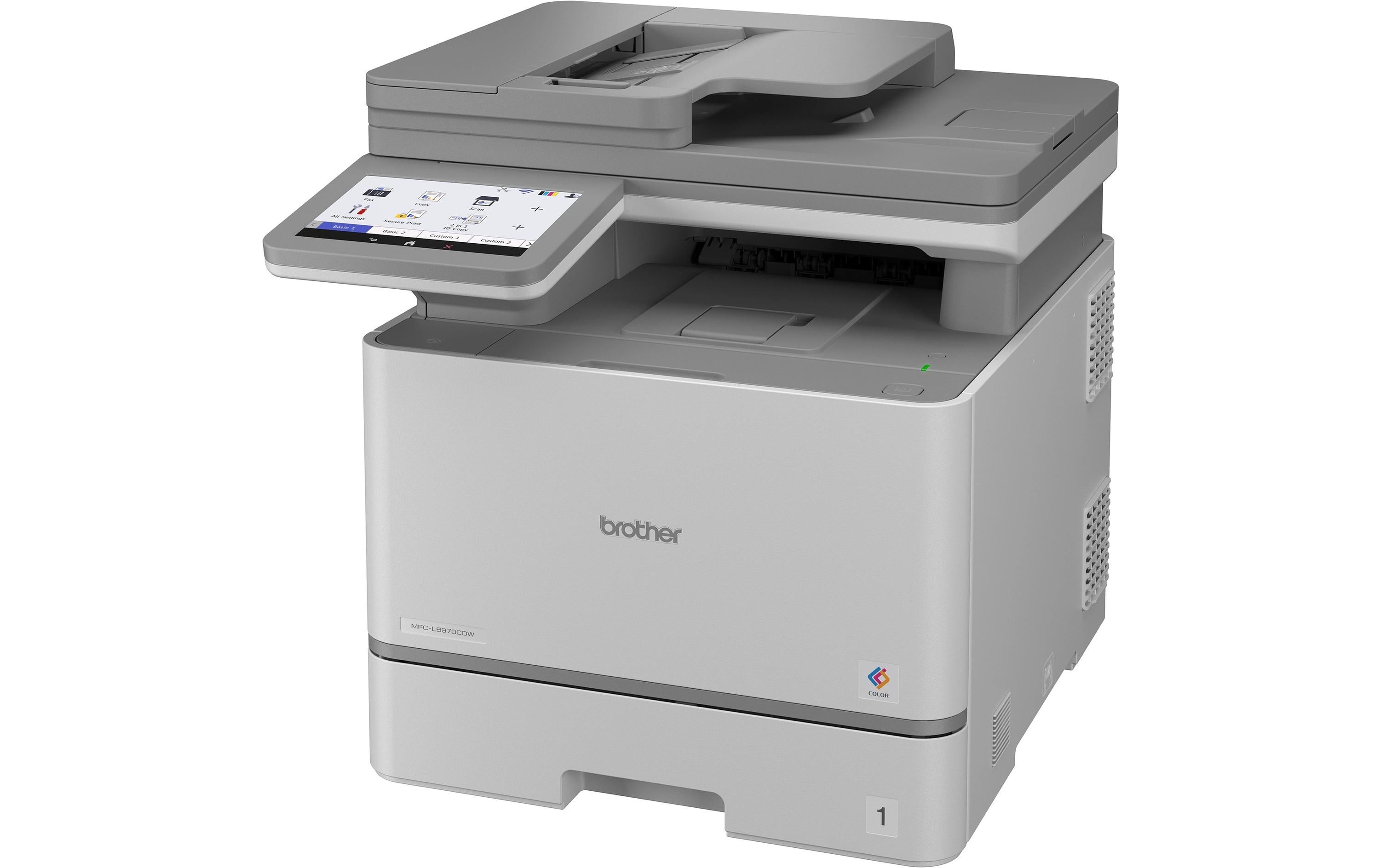 Brother MFC-L8970CDW – Farblaser-Multifunktionsdrucker, A4, 4-in-1, Duplex, ADF, WLAN/LAN, Touchscreen