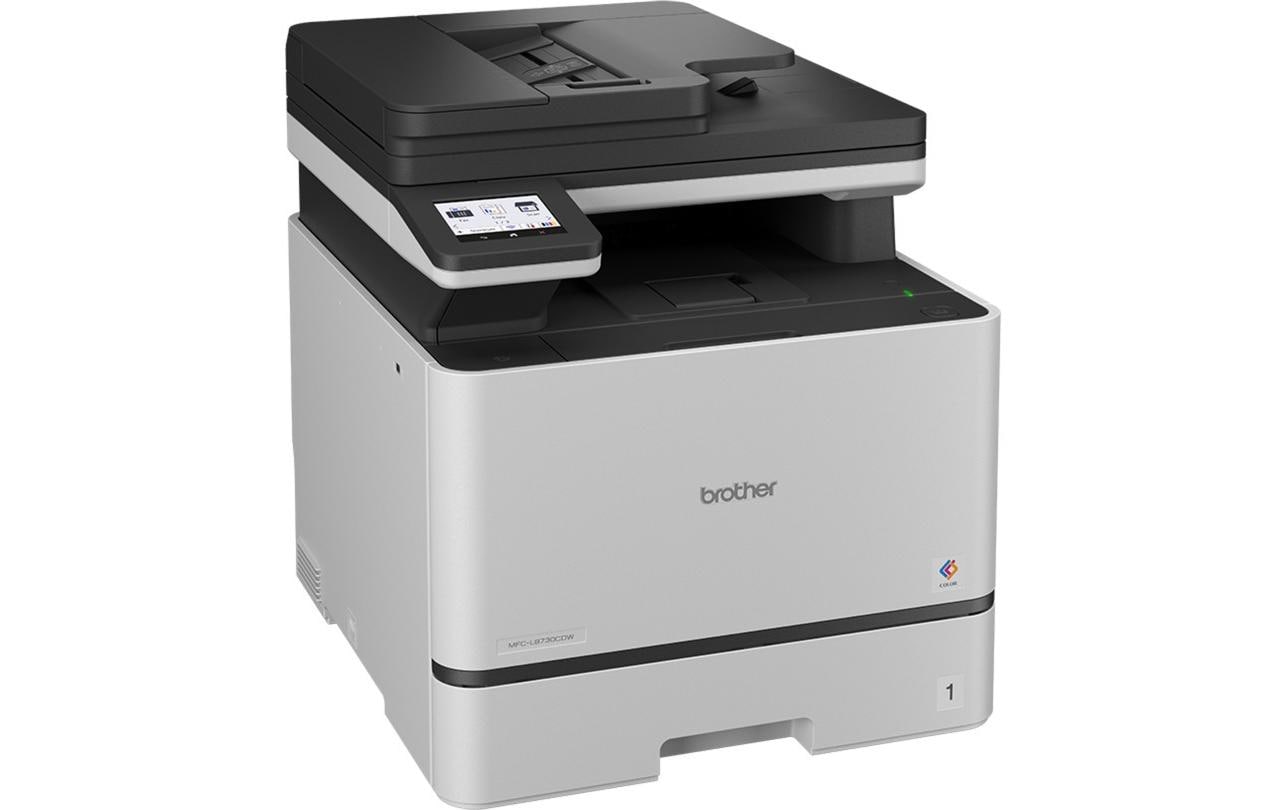 Brother MFC-L8730CDW – Farblaser-Multifunktionsdrucker, A4, 4-in-1, Duplex, ADF, WLAN/LAN, Touchscreen