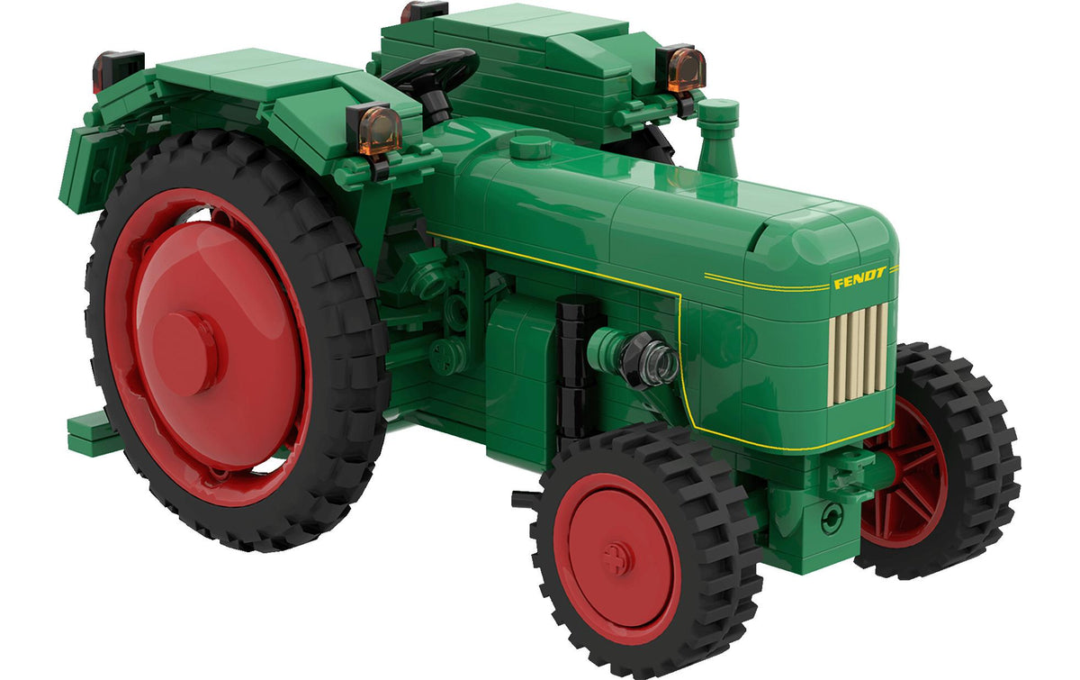 BRIXIES Plus 3D-Puzzle Fendt Dieselross F28 Classic – 326 Teile – ABS – ab 6 Jahren