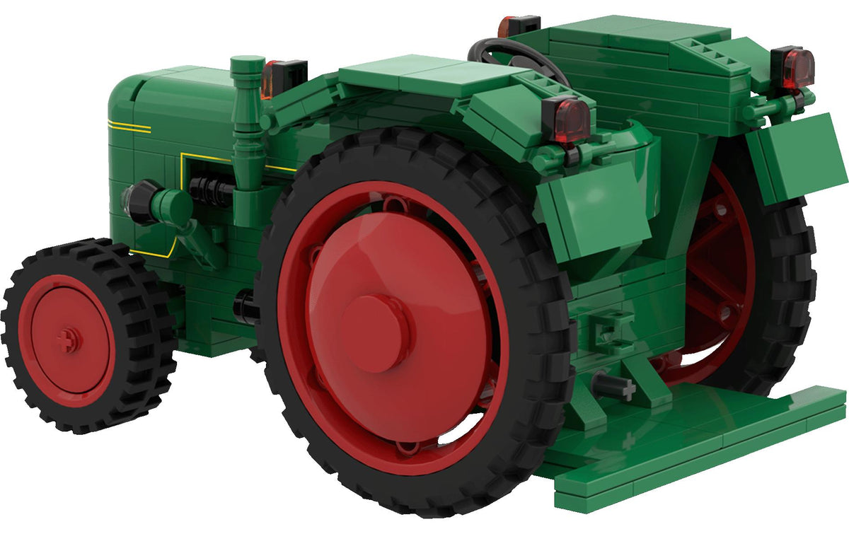 BRIXIES Plus 3D-Puzzle Fendt Dieselross F28 Classic – 326 Teile – ABS – ab 6 Jahren
