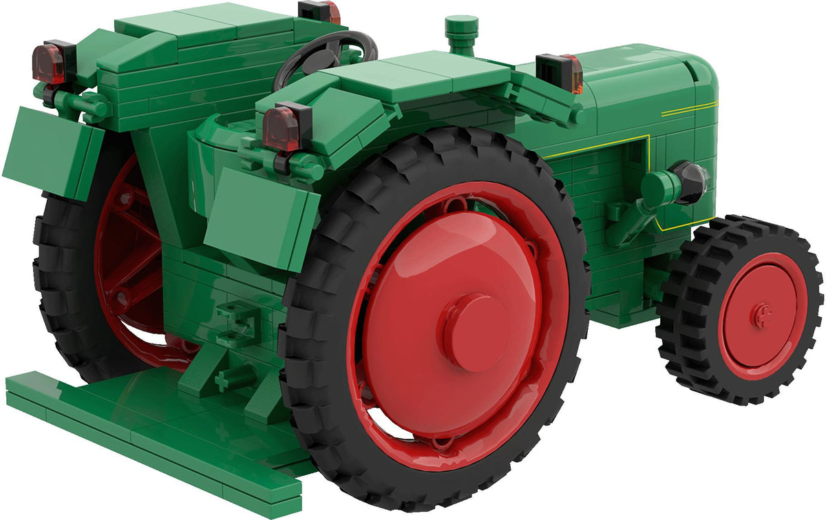 BRIXIES Plus 3D-Puzzle Fendt Dieselross F28 Classic – 326 Teile – ABS – ab 6 Jahren