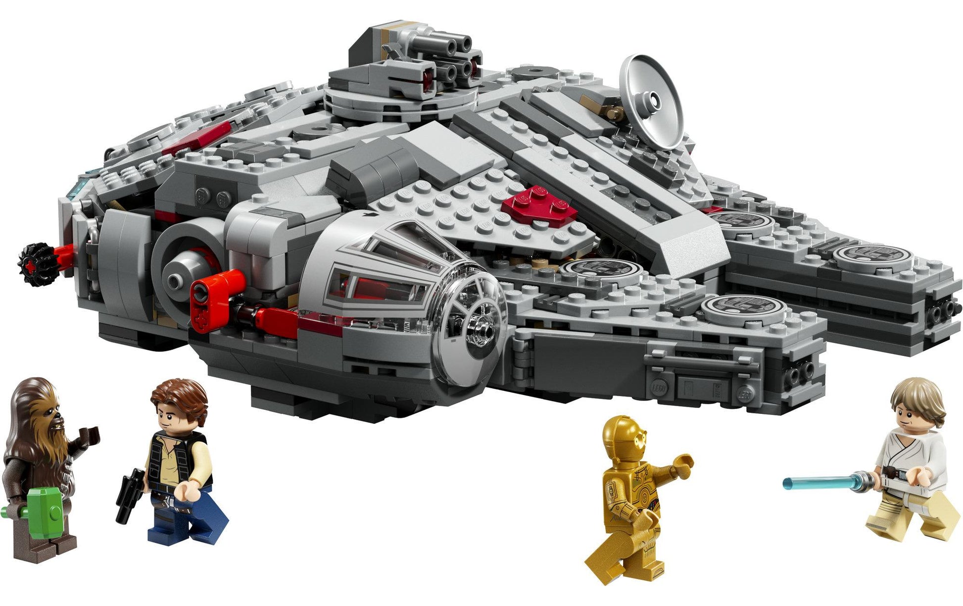 LEGO 3D Puzzle Millennium Falke – 885-teilig – 24 × 9 × 27 cm – ab 9 Jahren