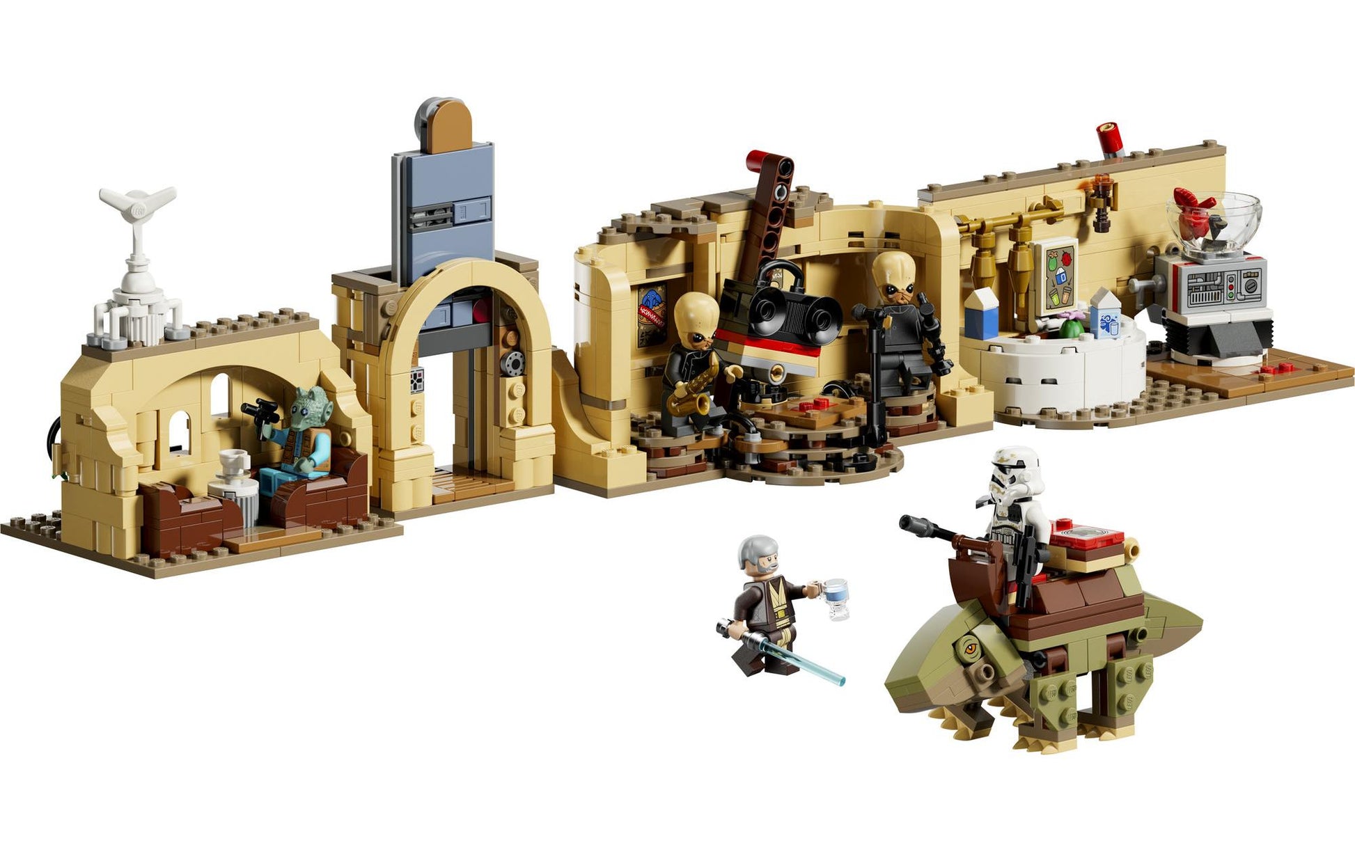 LEGO SMART Play 75425 3D Puzzle – Star Wars, Mos Eisley Cantina – 666 Teile – 48 × 11 × 11 cm – ab 8 Jahren