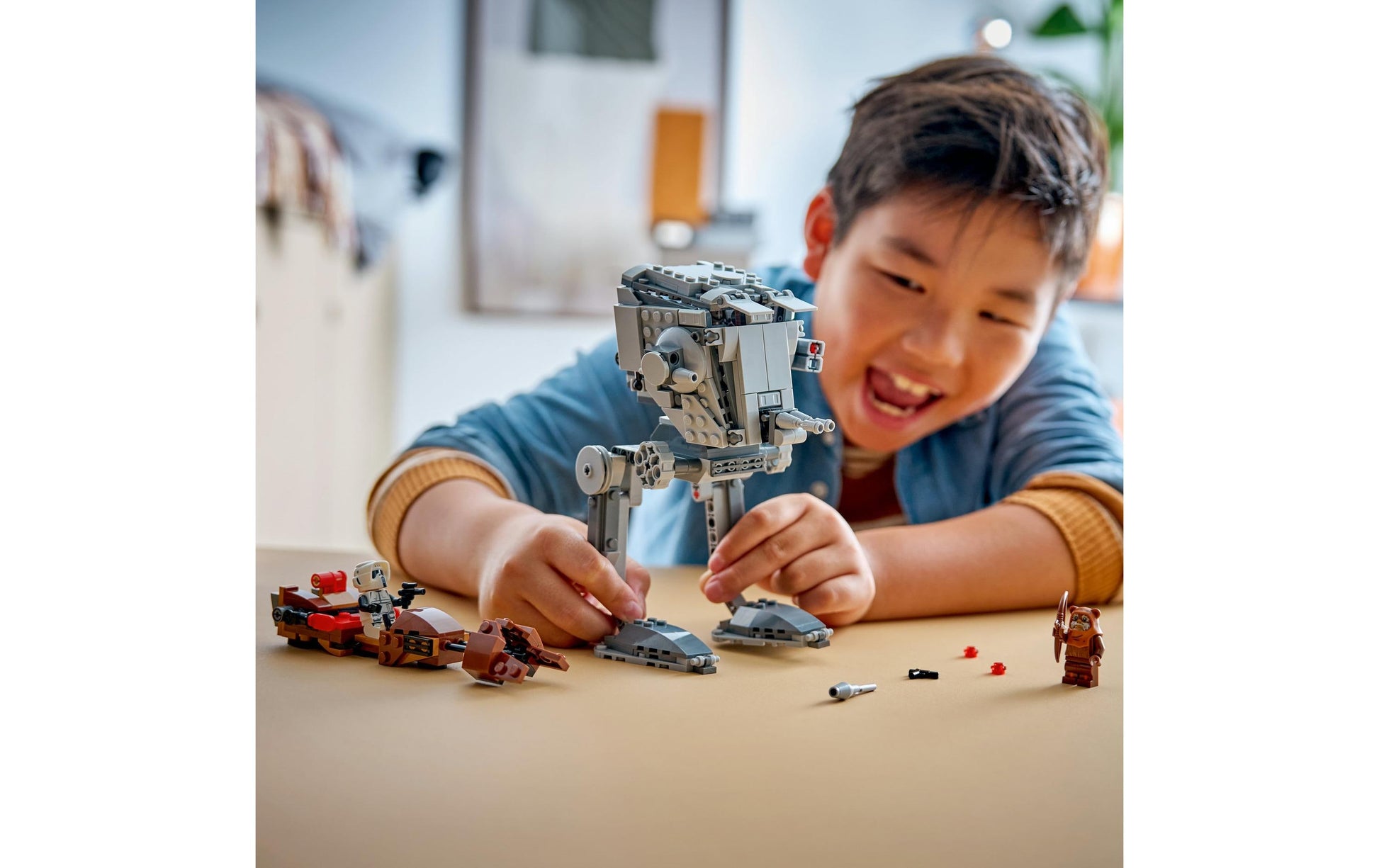 LEGO Star Wars AT-ST Angriff auf Endor Bauset – 347 Teile – 10 × 19 × 12 cm – ab 8 Jahren