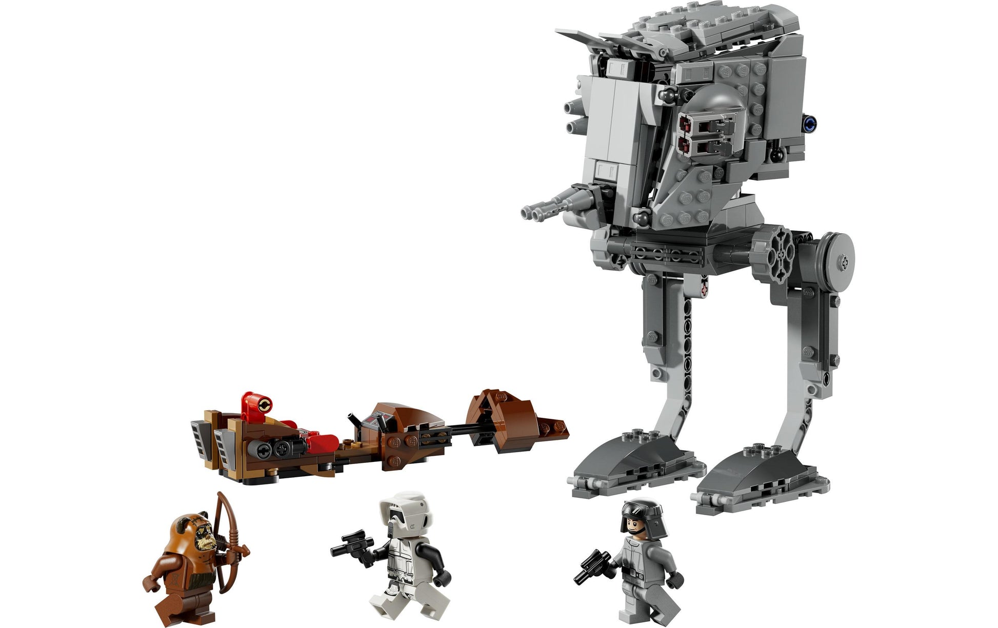 LEGO Star Wars AT-ST Angriff auf Endor Bauset – 347 Teile – 10 × 19 × 12 cm – ab 8 Jahren