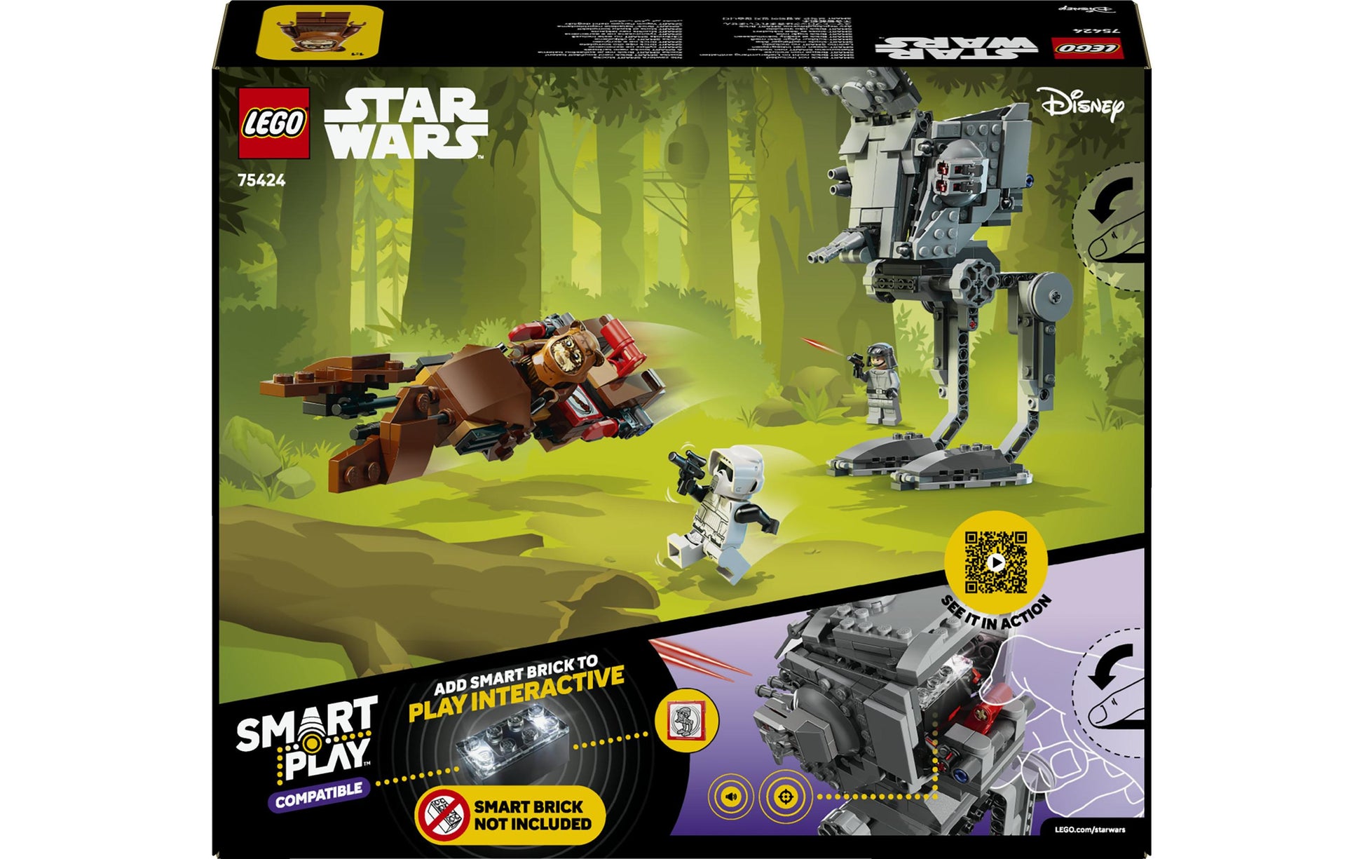LEGO Star Wars AT-ST Angriff auf Endor Bauset – 347 Teile – 10 × 19 × 12 cm – ab 8 Jahren