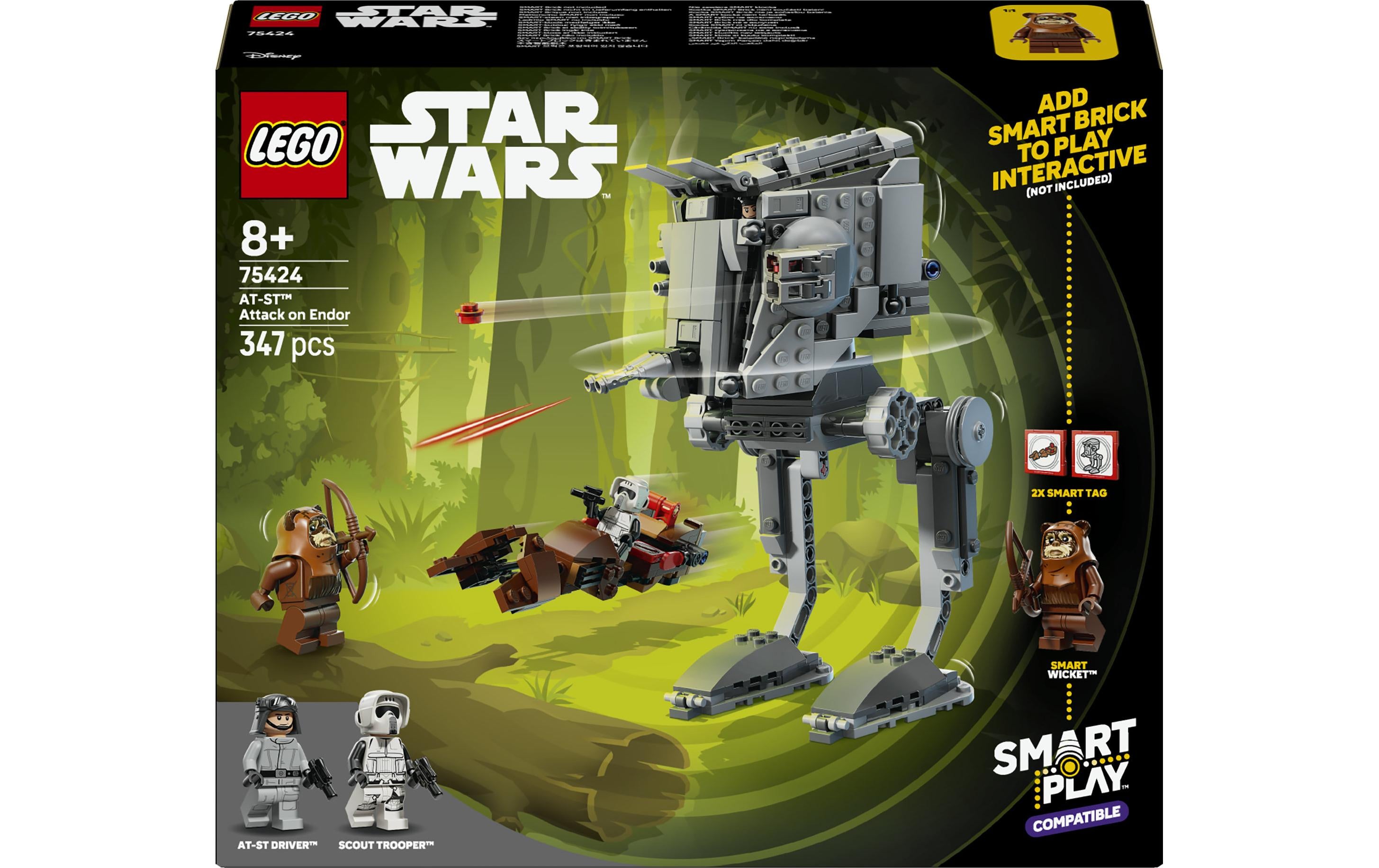 LEGO Star Wars AT-ST Angriff auf Endor Bauset – 347 Teile – 10 × 19 × 12 cm – ab 8 Jahren