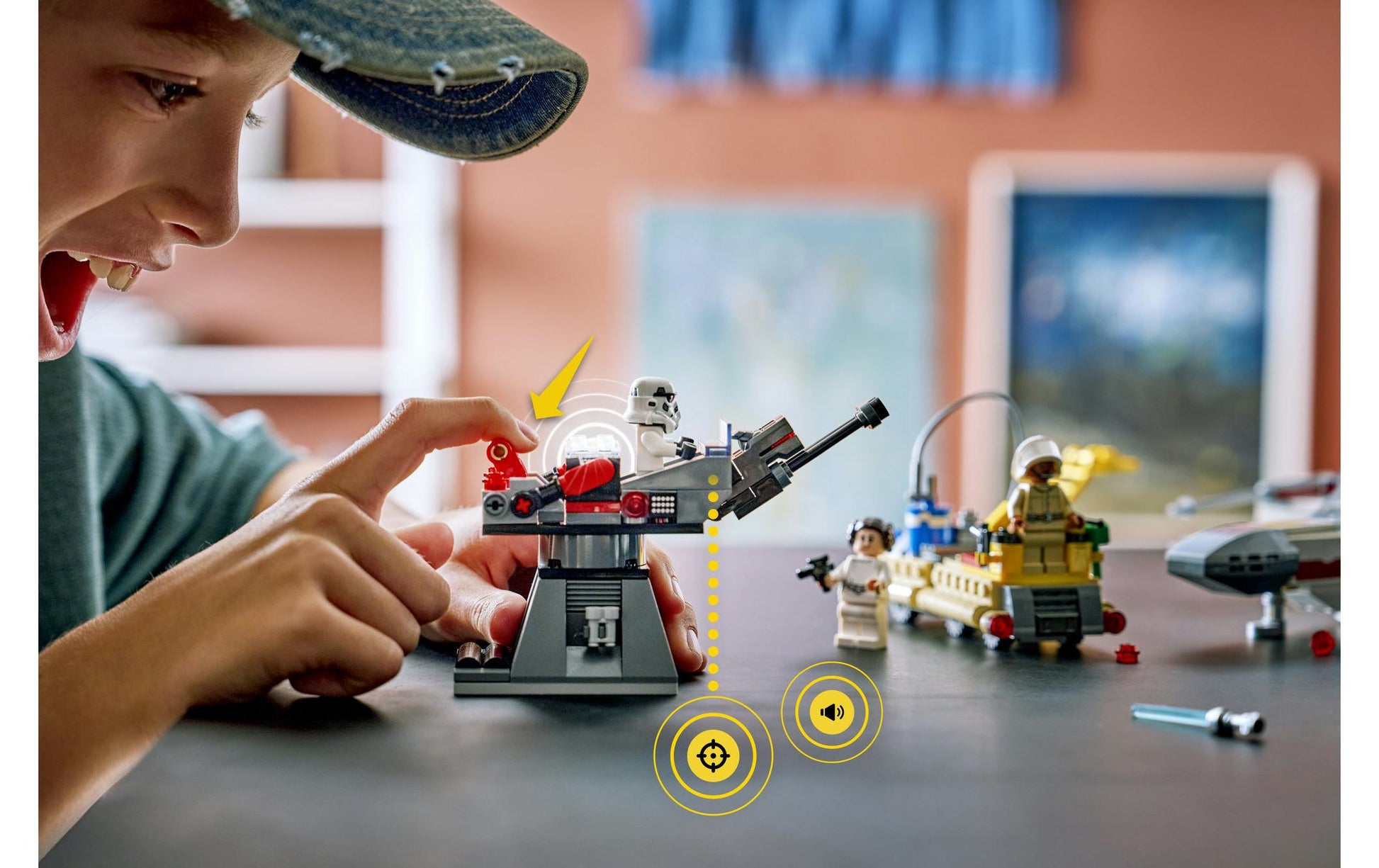 LEGO 75423 Bauset Star Wars – Lukes Rot Fünf X-Wing – 581-teilig – ab 6 Jahren