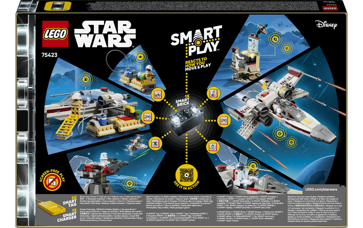 LEGO 75423 Bauset Star Wars – Lukes Rot Fünf X-Wing – 581-teilig – ab 6 Jahren