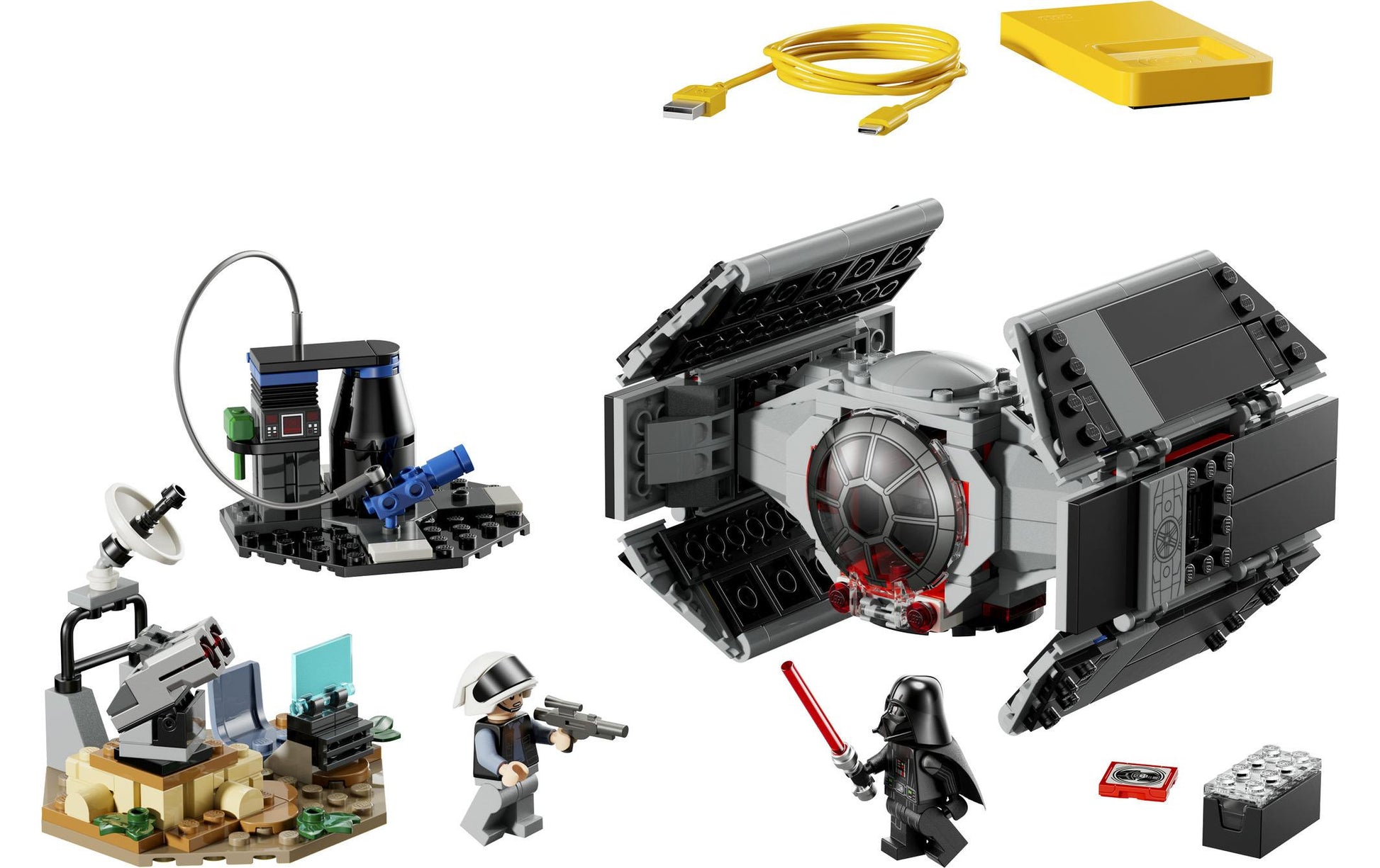 LEGO Bauset Darth Vaders TIE Fighter (75421) – Star Wars – 473-teilig – ab 8 Jahren