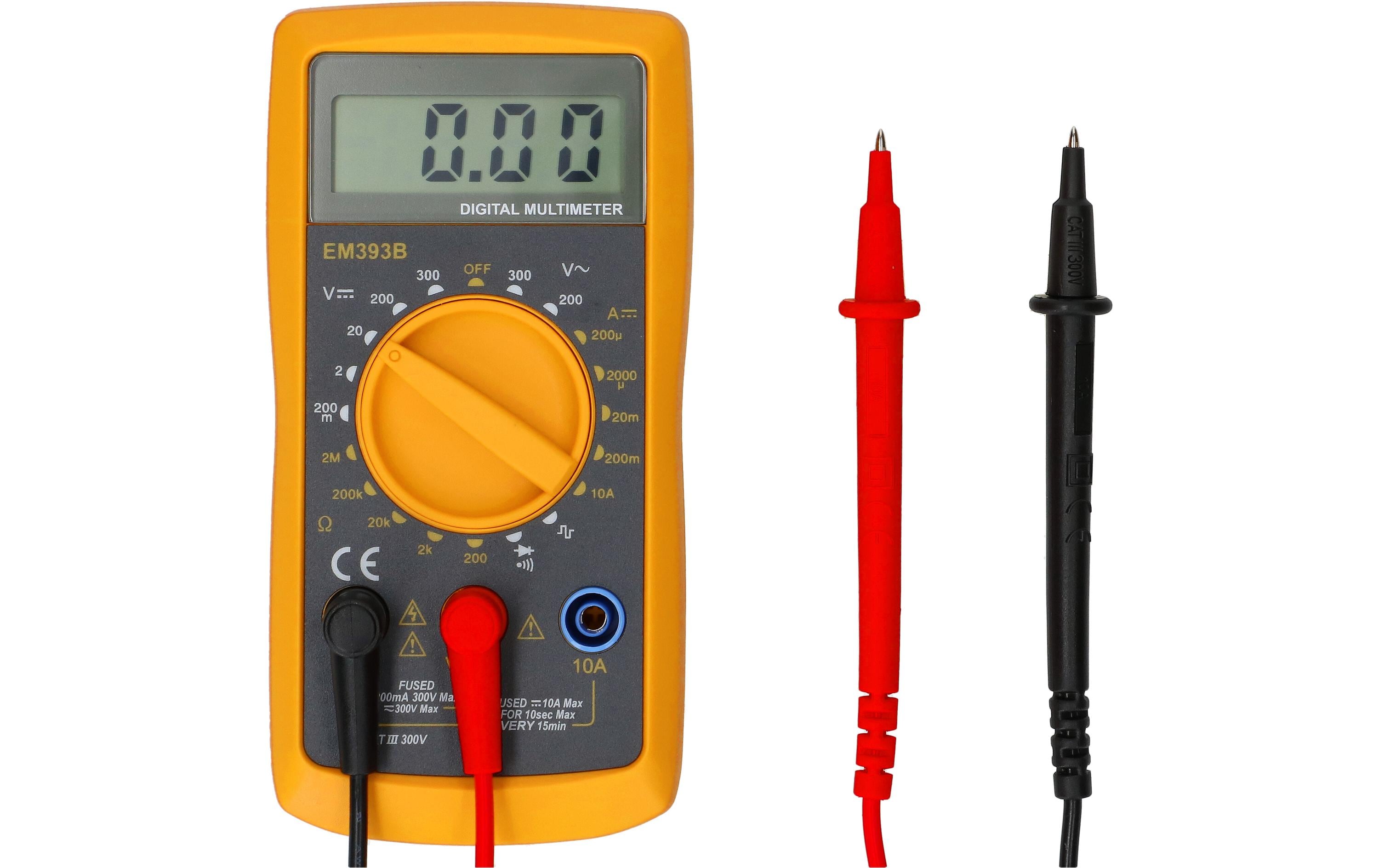 Max hauri ag EM393B – Multimeter – Spannungs-/Strommessung, Auto-/manuelle Bereichsumschaltung