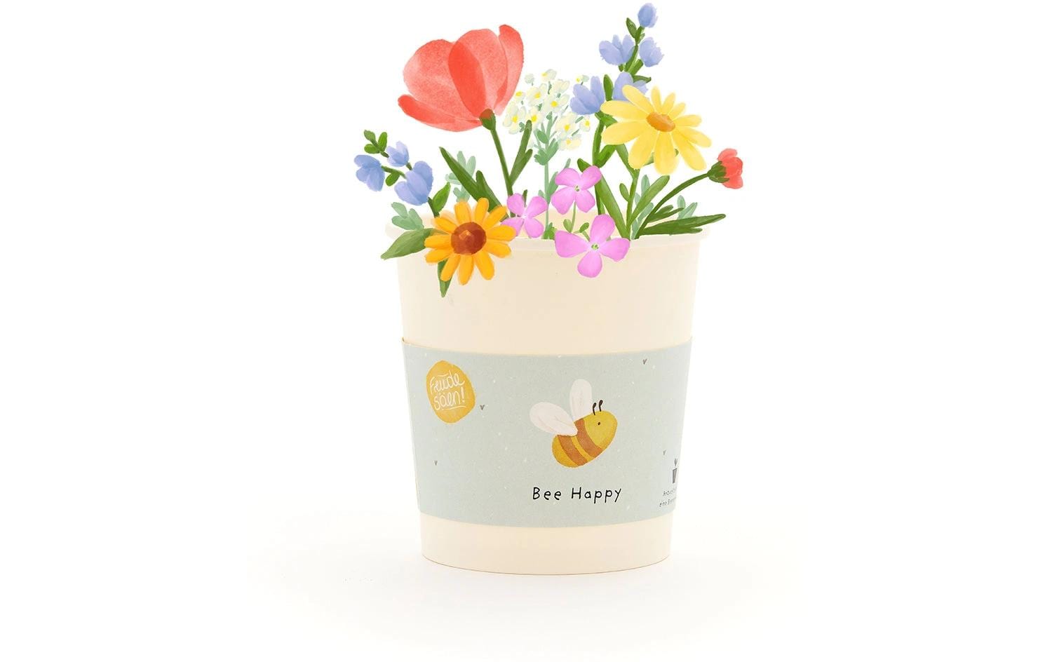 Die stadtgärtner Becher – Pflanzen & Saatgut – Beige