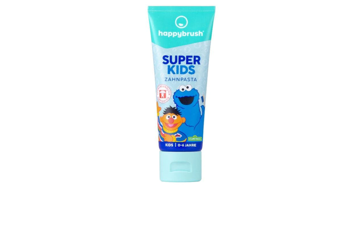 Happybrush SuperKids Zahnpasta – mit Fluorid – 75 ml
