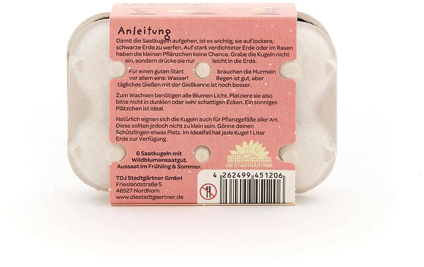 Die stadtgärtner Saatgut – Danke – Beige