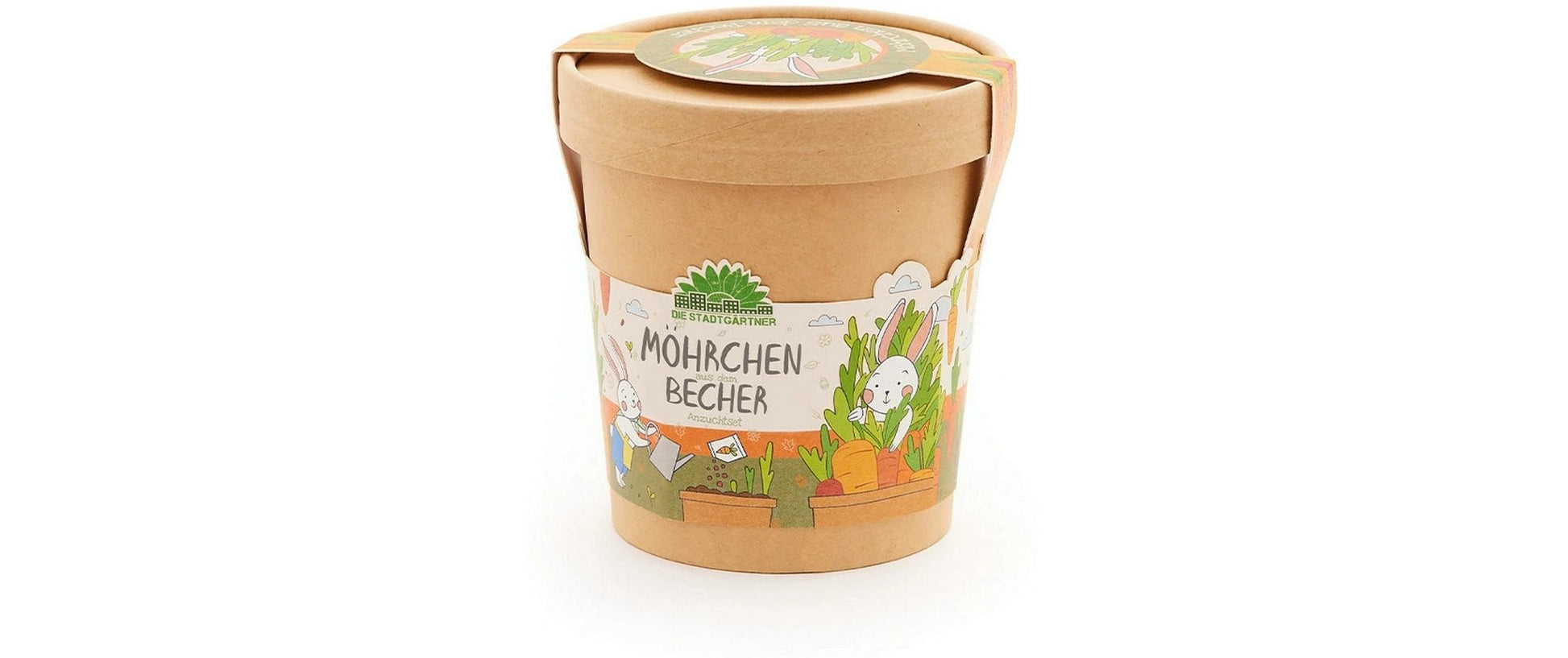 Die stadtgärtner Anzuchtsset – Pflanzen & Saatgut, beige