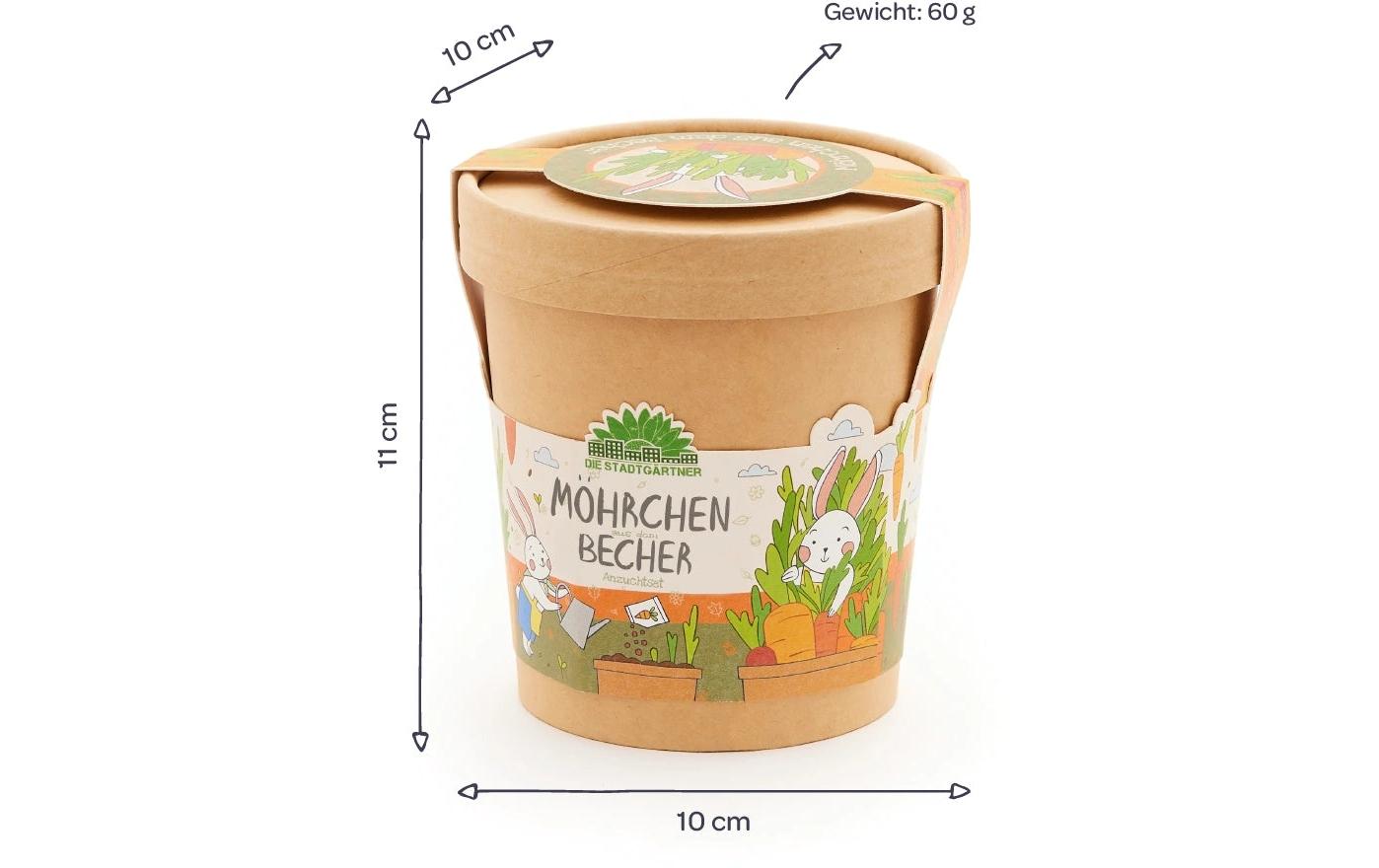 Die stadtgärtner Anzuchtsset – Pflanzen & Saatgut, beige