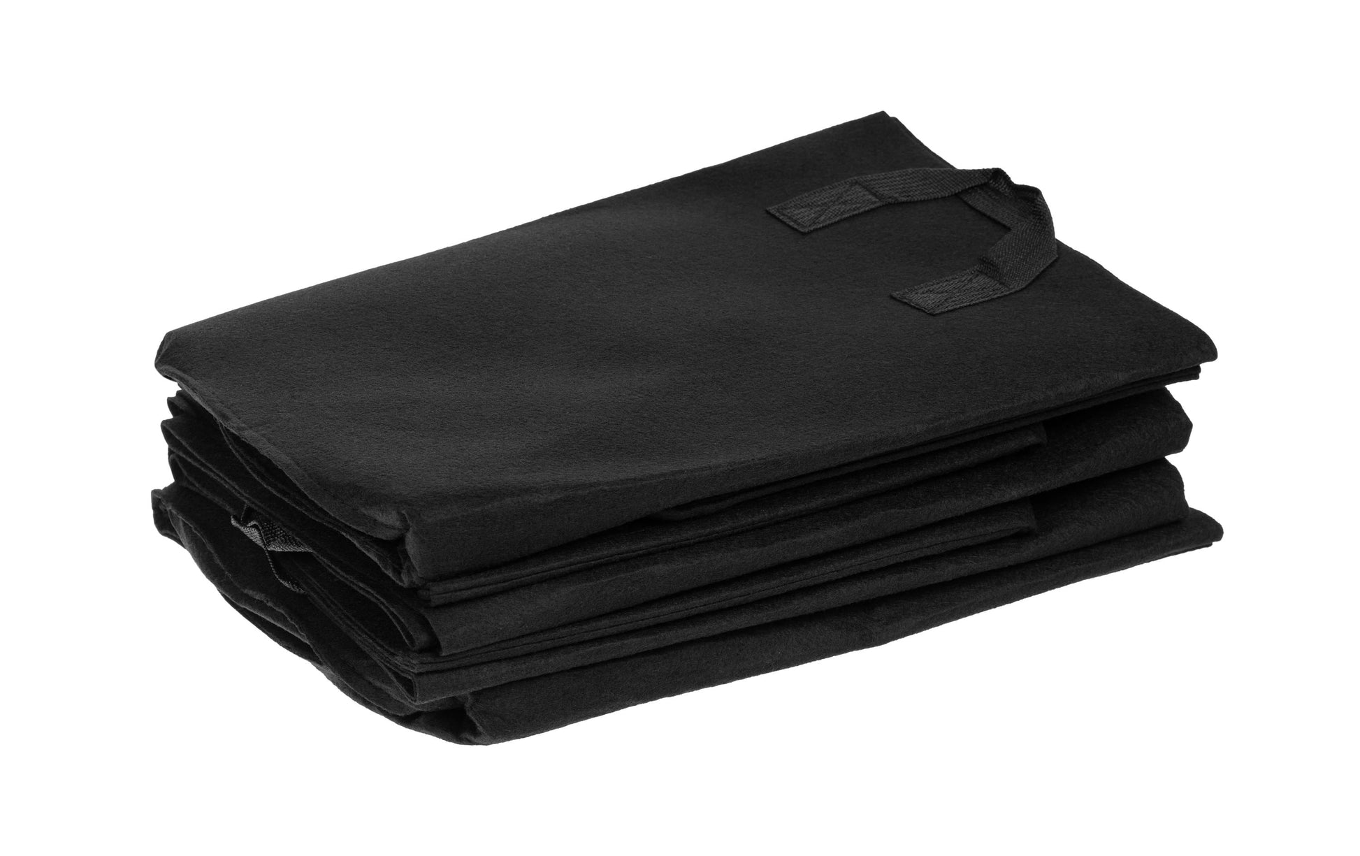 Struct Pflanzentasche 2-teilig – für Ø 50 × 40 cm – Filz, grau