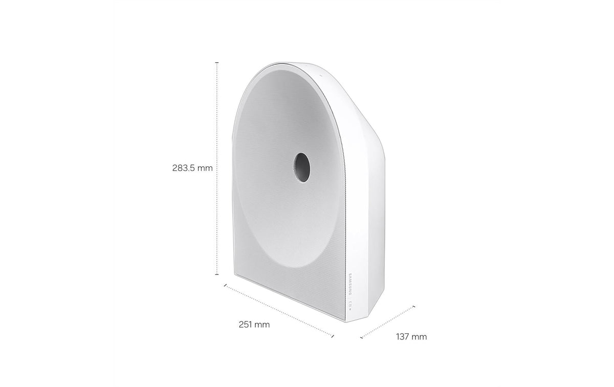 Samsung HW-LS51H – Soundbar – Mono, Dolby Atmos/Dolby Digital Plus, 70 W – Weiss