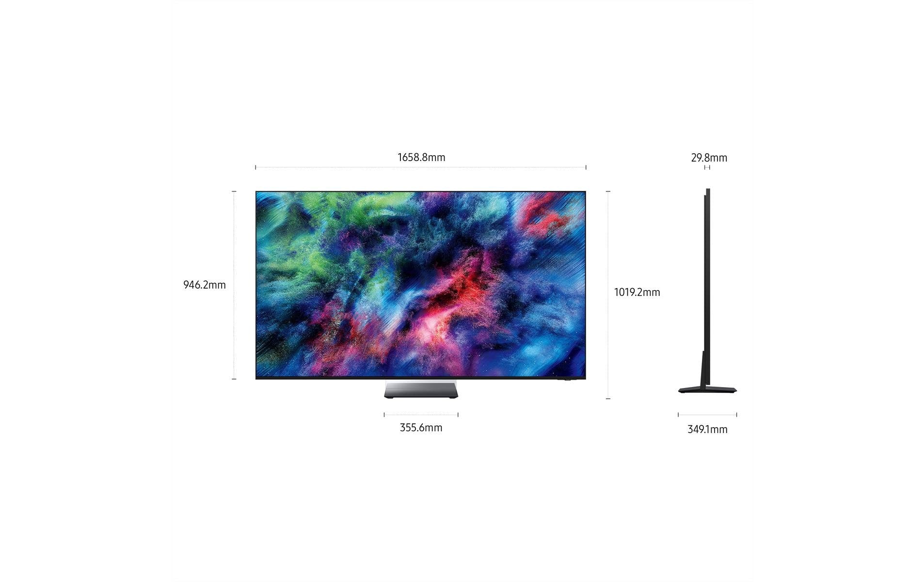 Samsung MRE75R95H – 75" Fernseher – 4K UHD – LCD – Tizen – 165 Hz – HDR10+
