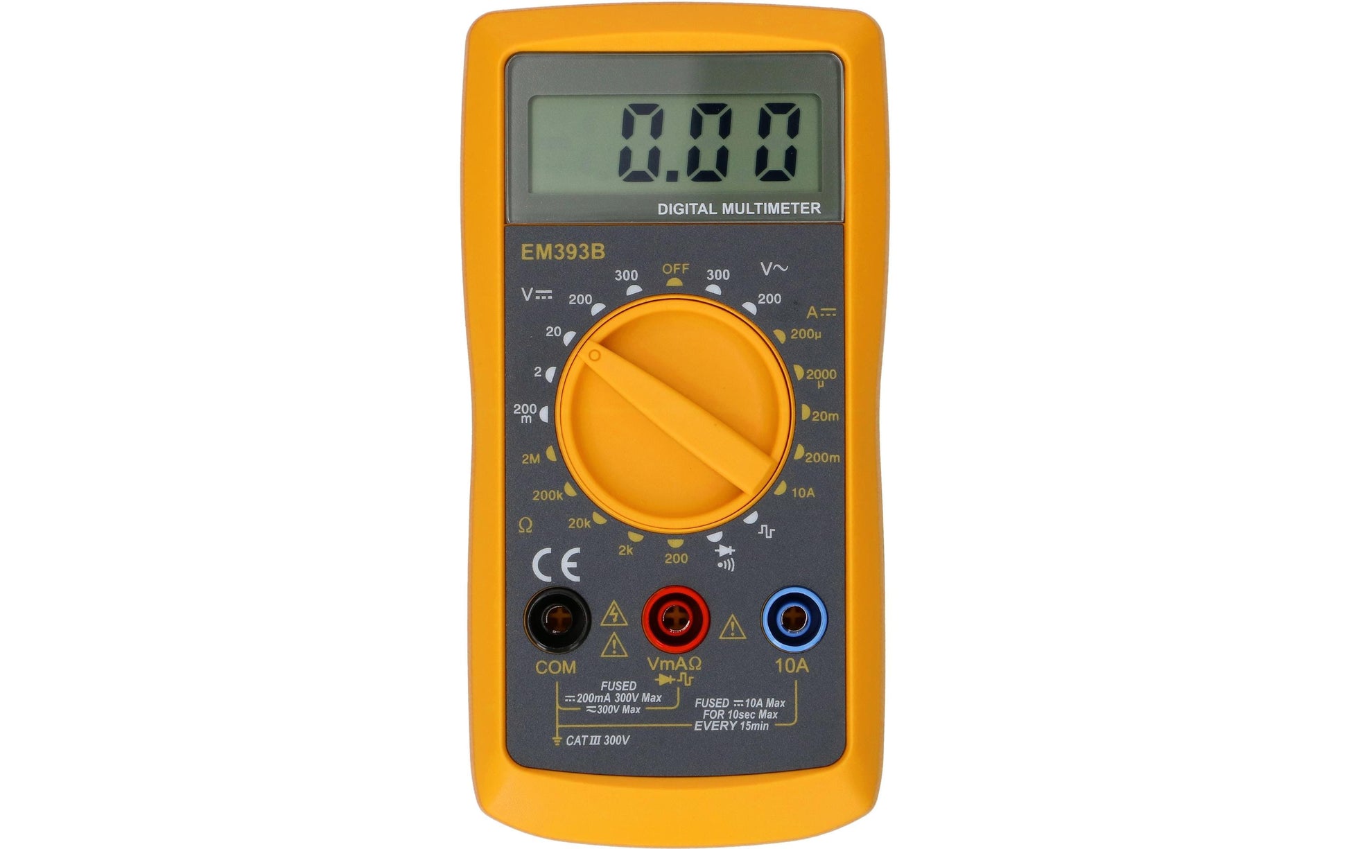 Max hauri ag EM393B – Multimeter – Spannungs-/Strommessung, Auto-/manuelle Bereichsumschaltung