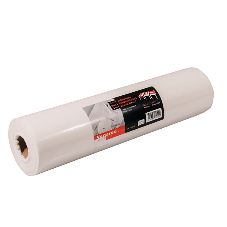 Venardo tableline Venardo Tischläufer auf Rolle – 30 cm×24 m, Papier (Airlaid), Weiss