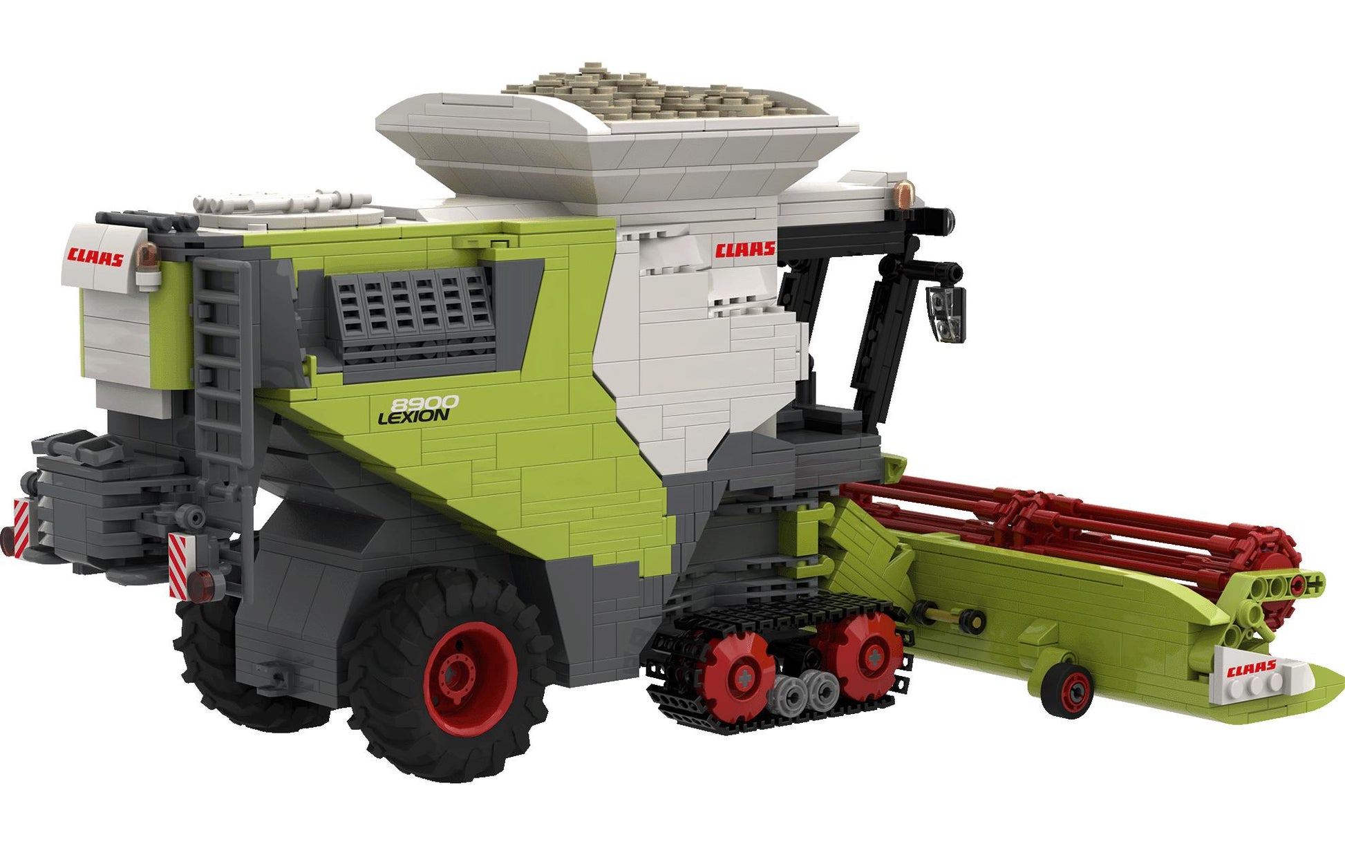 Brixies plus 3D Puzzle CLAAS LEXION 8900 TERRA TRAC – 1498 Teile – ABS – ab 8 Jahren
