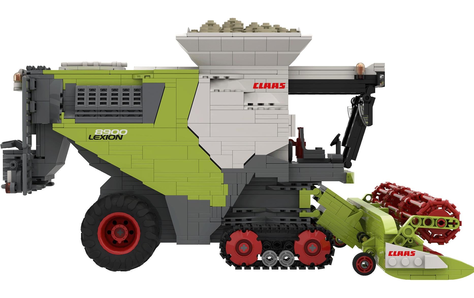 Brixies plus 3D Puzzle CLAAS LEXION 8900 TERRA TRAC – 1498 Teile – ABS – ab 8 Jahren