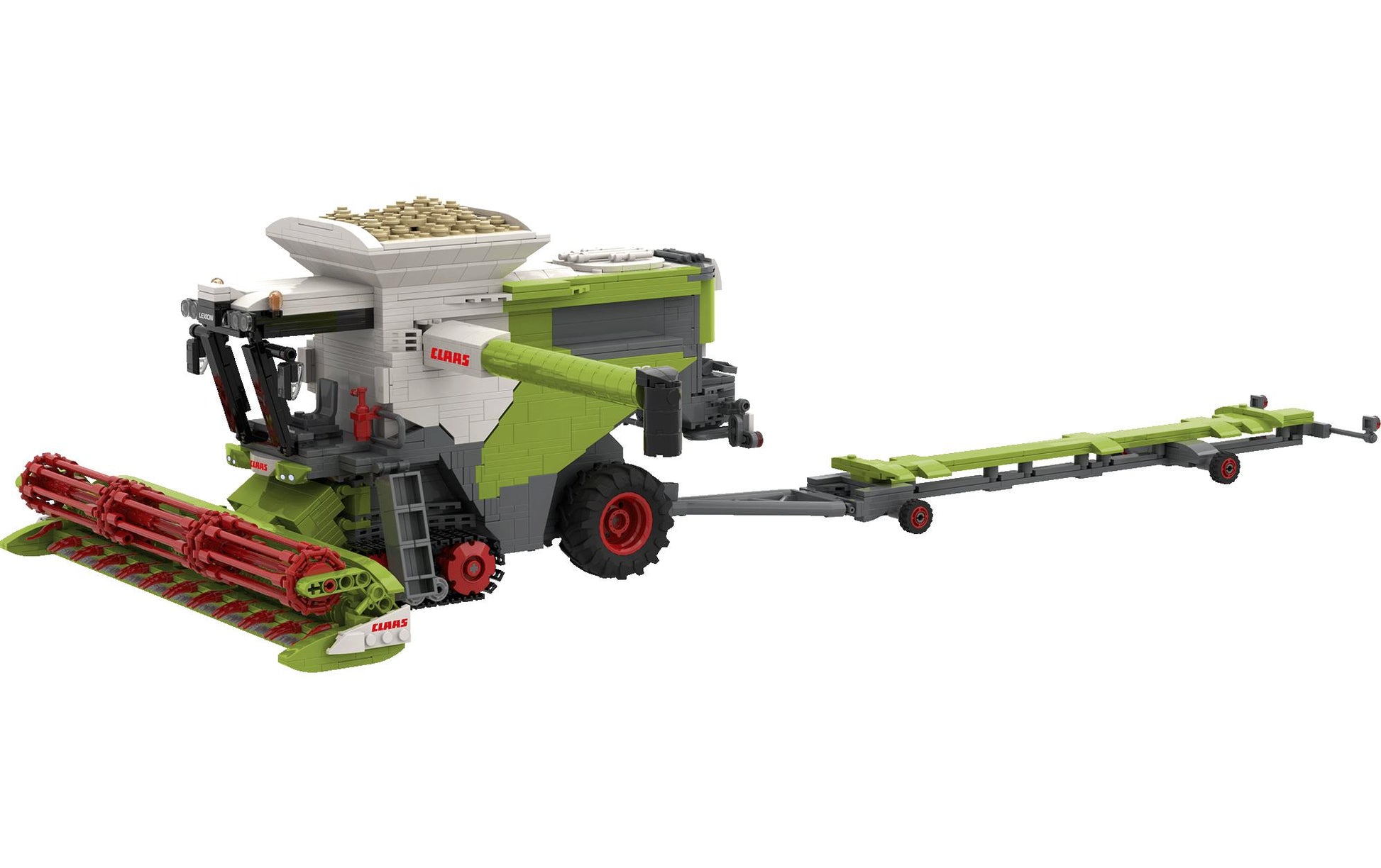 Brixies plus 3D Puzzle CLAAS LEXION 8900 TERRA TRAC – 1498 Teile – ABS – ab 8 Jahren