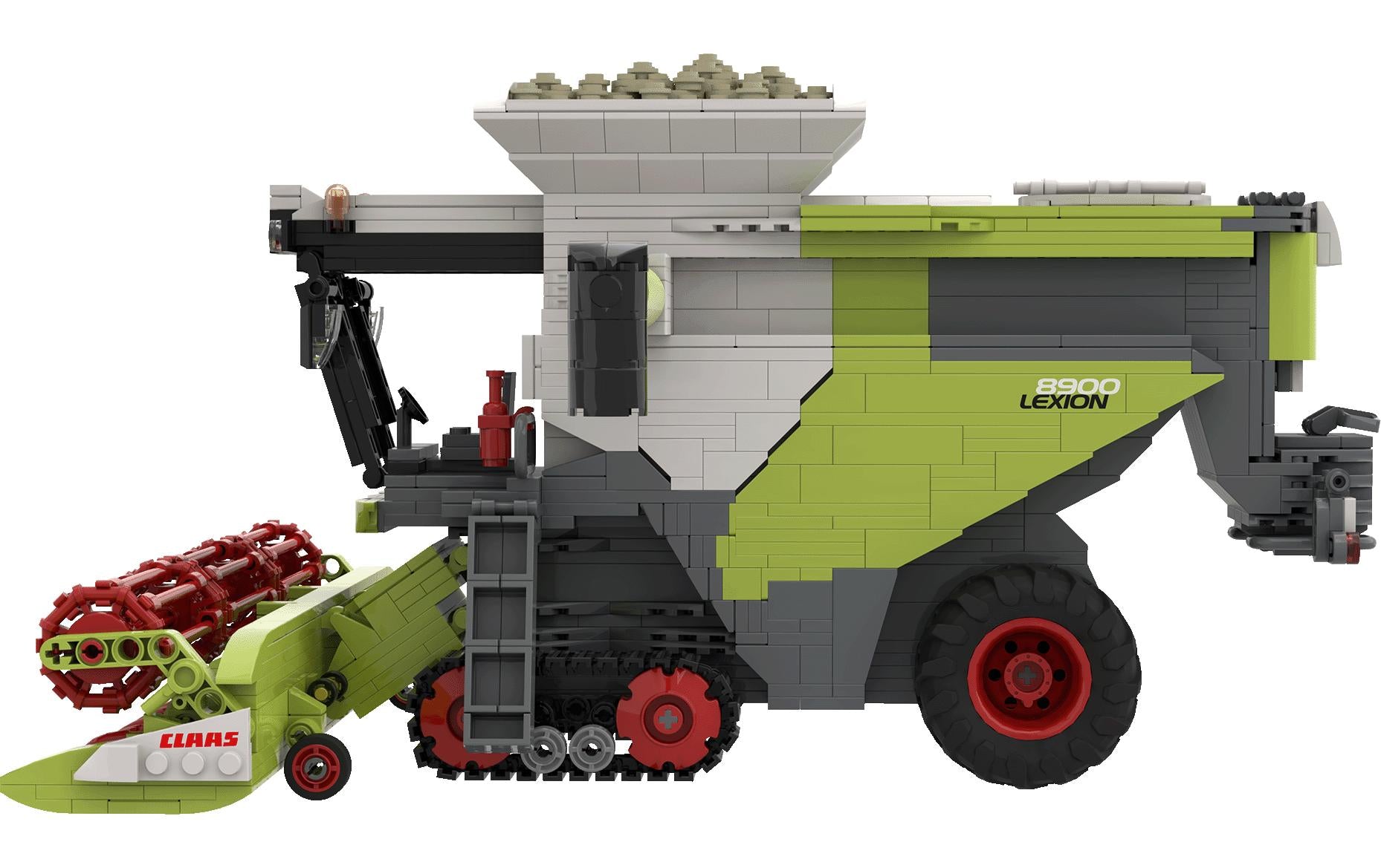 Brixies plus 3D Puzzle CLAAS LEXION 8900 TERRA TRAC – 1498 Teile – ABS – ab 8 Jahren
