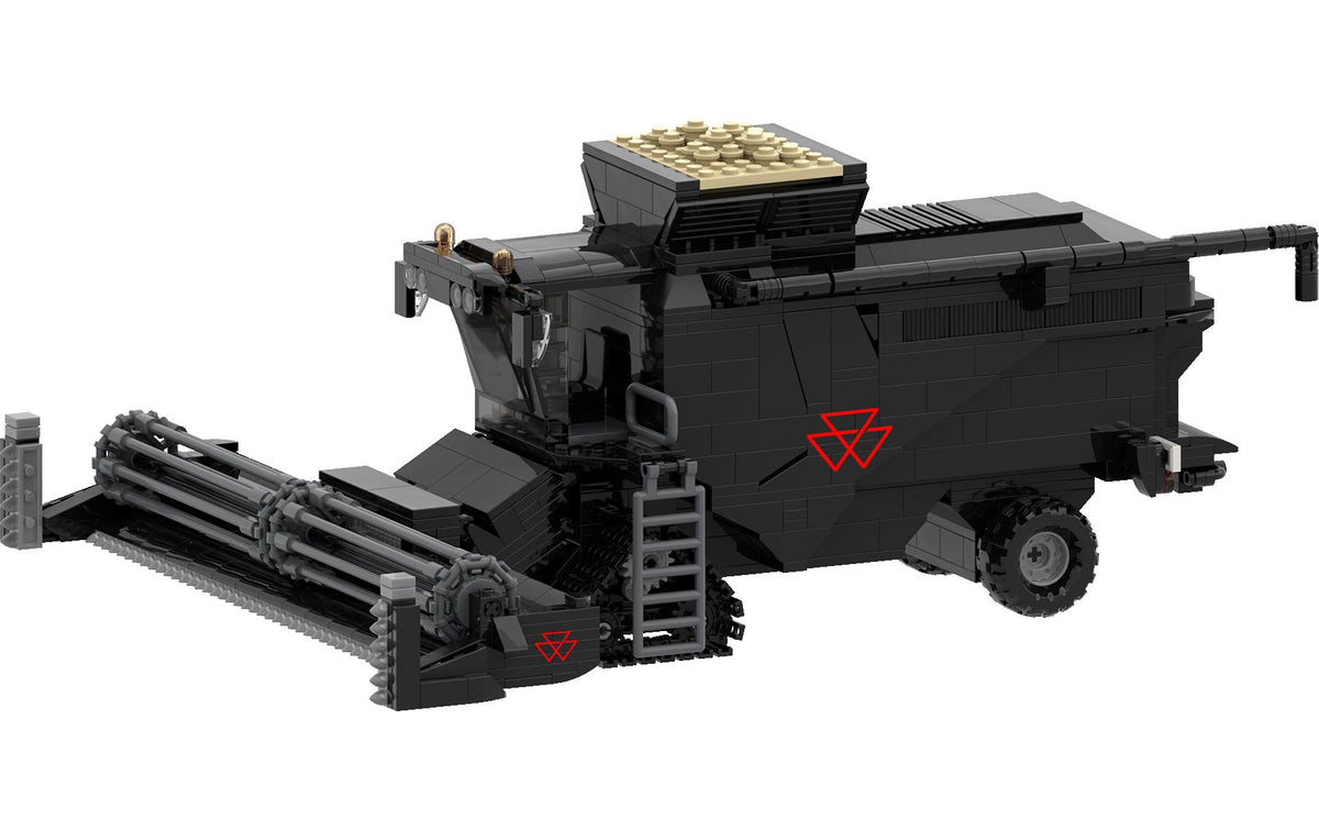 BRIXIES Plus 3D-Puzzle Massey Ferguson Ideal (Mähdrescher) – 807 Teile – Kunststoff – ab 8 Jahren