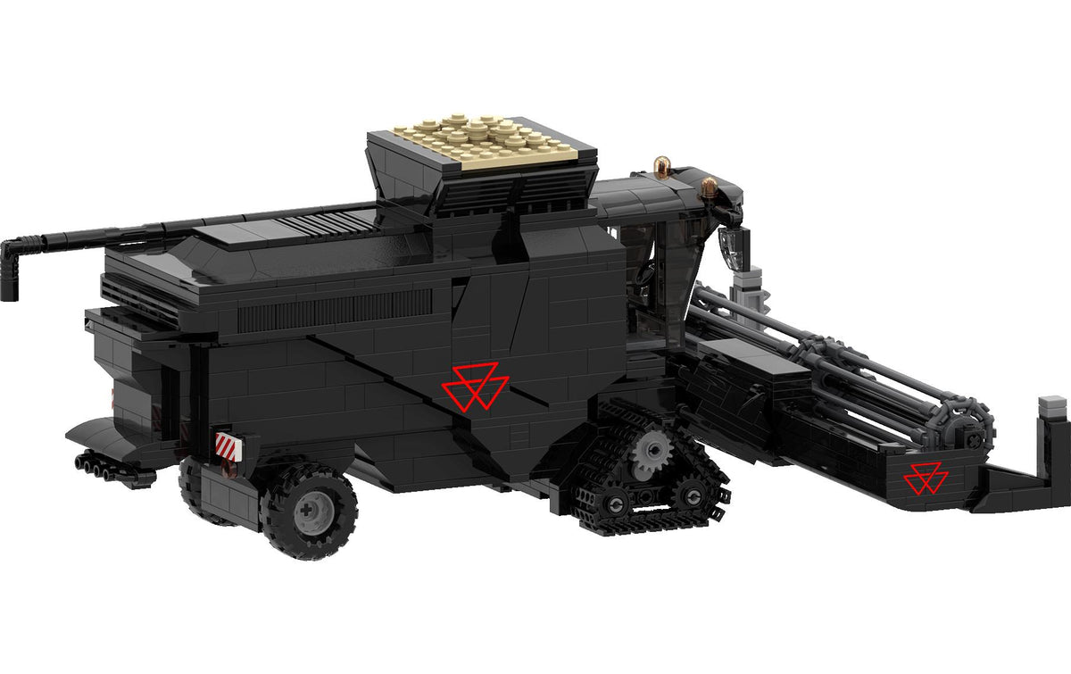 BRIXIES Plus 3D-Puzzle Massey Ferguson Ideal (Mähdrescher) – 807 Teile – Kunststoff – ab 8 Jahren