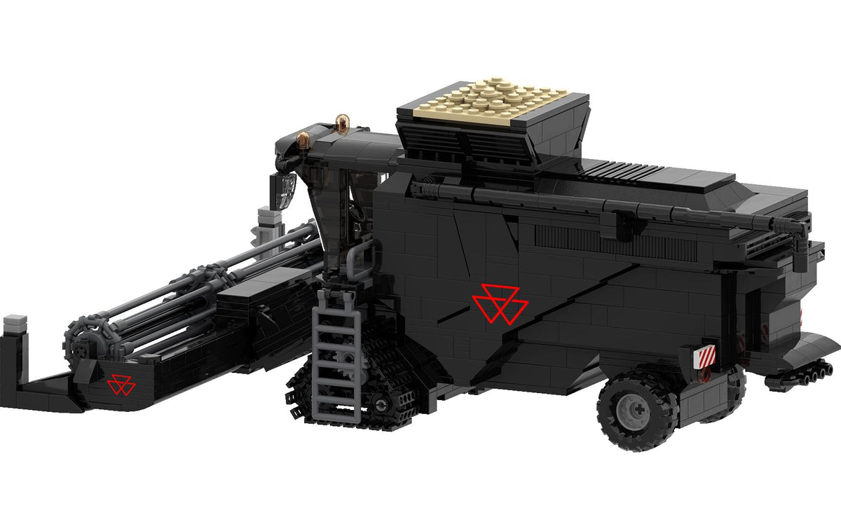 BRIXIES Plus 3D-Puzzle Massey Ferguson Ideal (Mähdrescher) – 807 Teile – Kunststoff – ab 8 Jahren