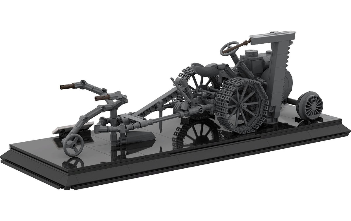 Brixies plus 3D Puzzle Fendt Dieselross 1930 (Limited Edition) – 546 Teile – 15,1×13,4×40,7 cm – ab 8 Jahren