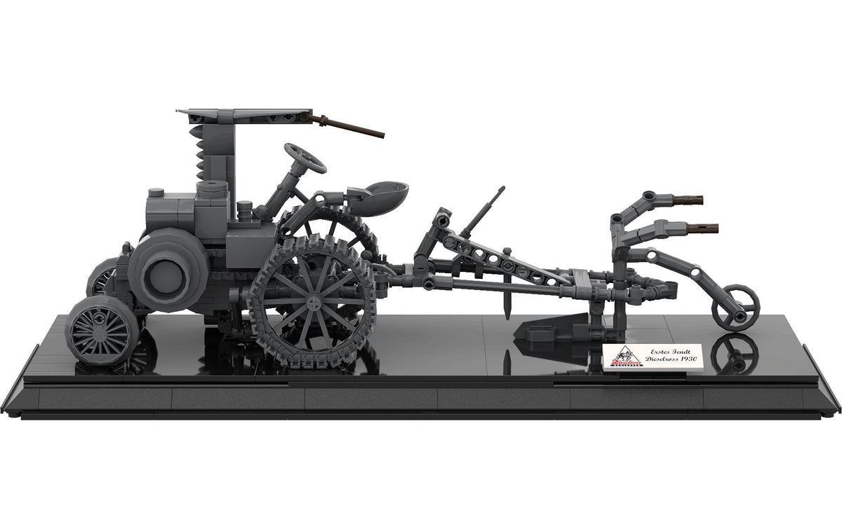 Brixies plus 3D Puzzle Fendt Dieselross 1930 (Limited Edition) – 546 Teile – 15,1×13,4×40,7 cm – ab 8 Jahren